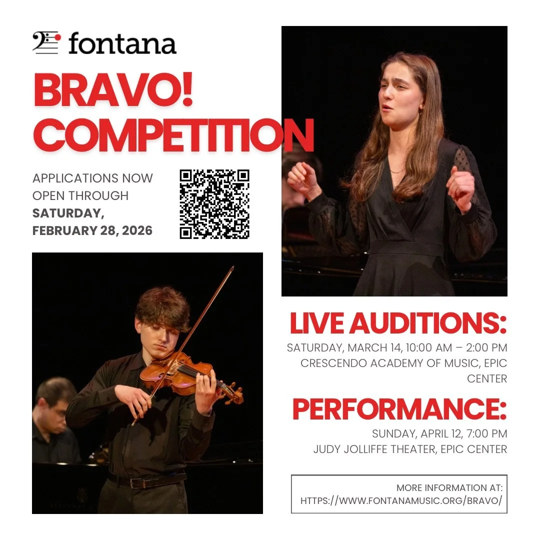 BRAVO! Competition sign up graphic for Instagram and Facebook.