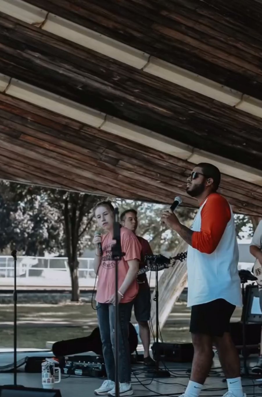 Central Wesleyan Church 2024 CR (Celebrate Recovery) In the Park worship event.