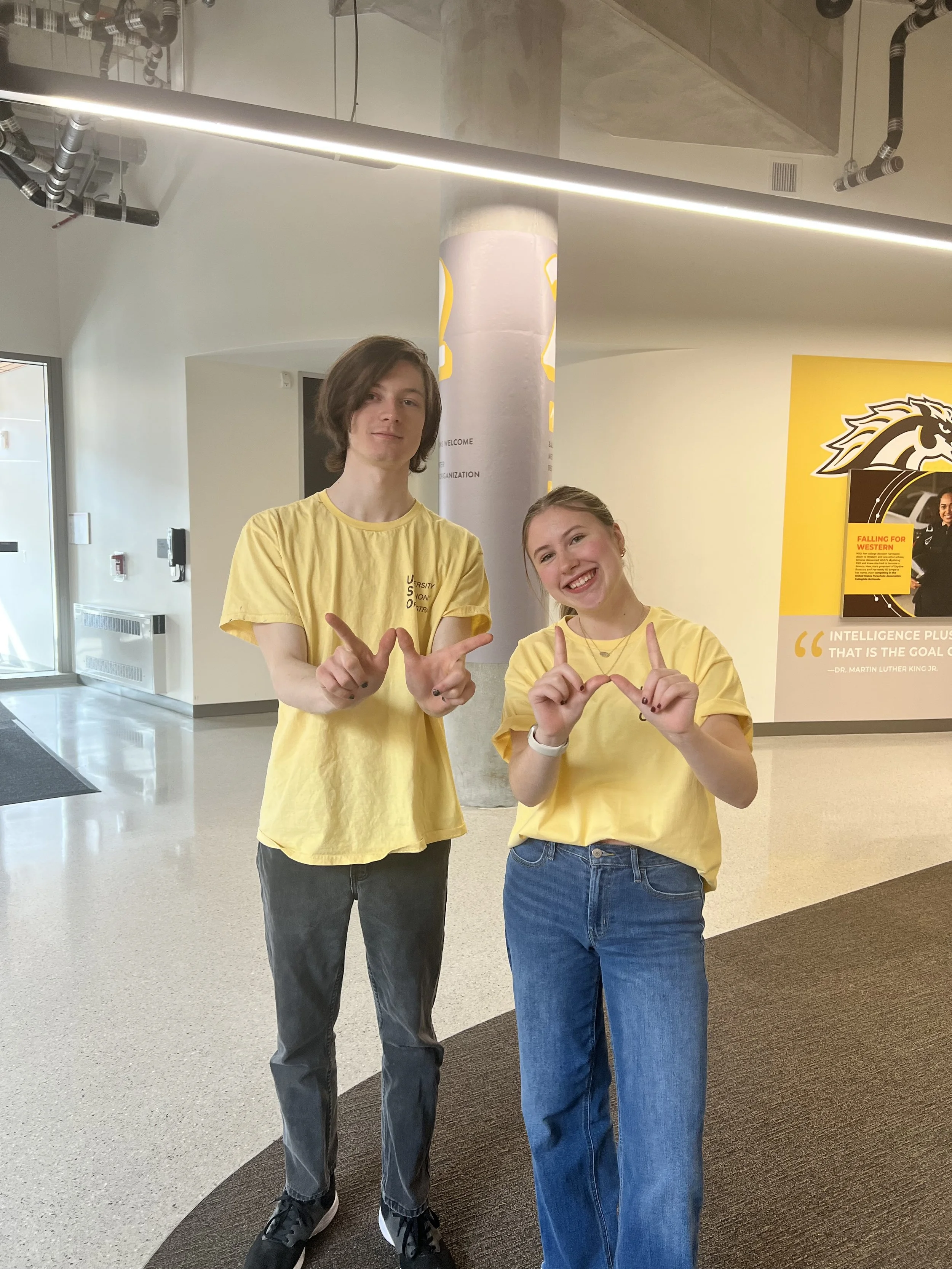 WMU String Day High School event lunch coordinators.