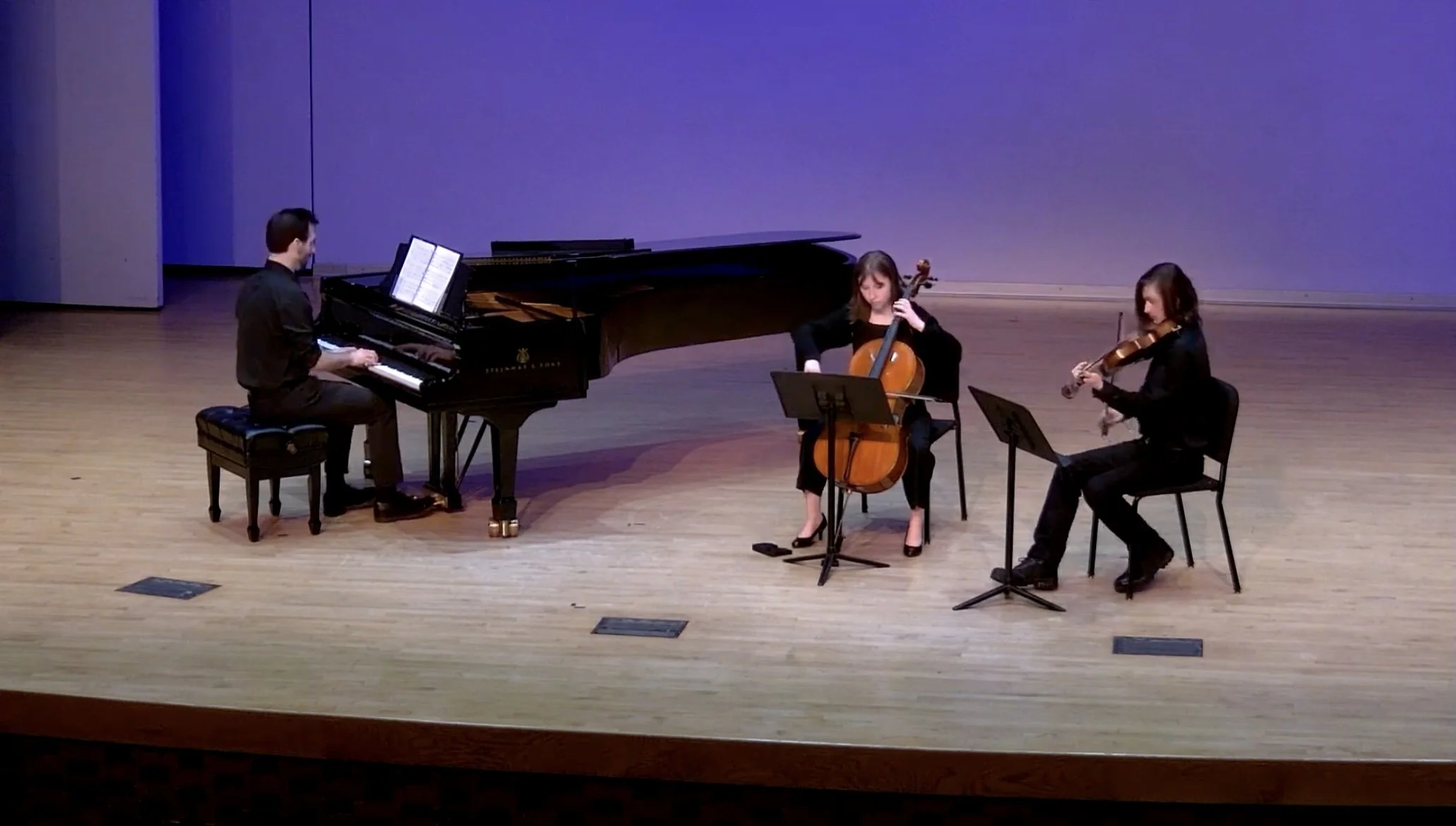 Jordan Bruner Senior Composition recital, performing cello on “Couldn’t Find Words”