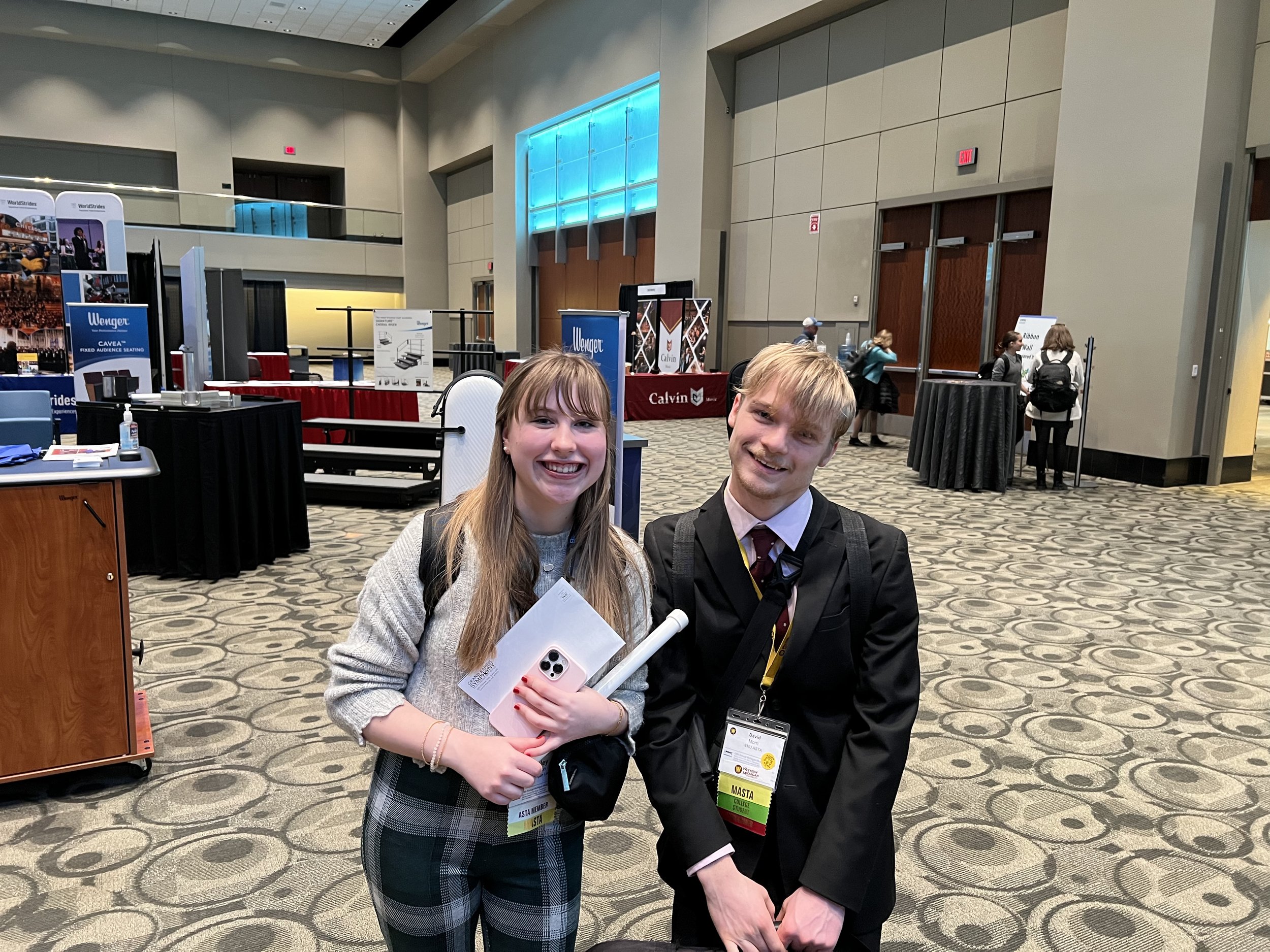 MMC (Michigan Music Conference) 2024 expo hall.