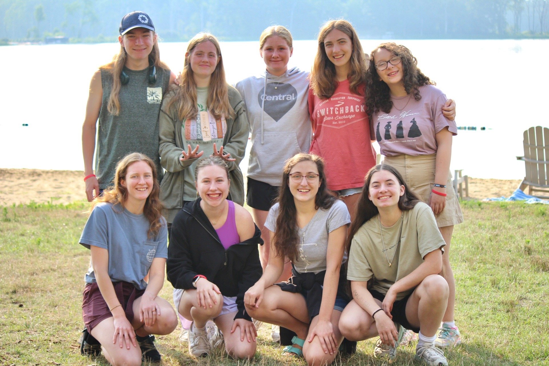 Central Wesleyan Church FUEL (High School Youth Group) summer camp small group cabin picture.