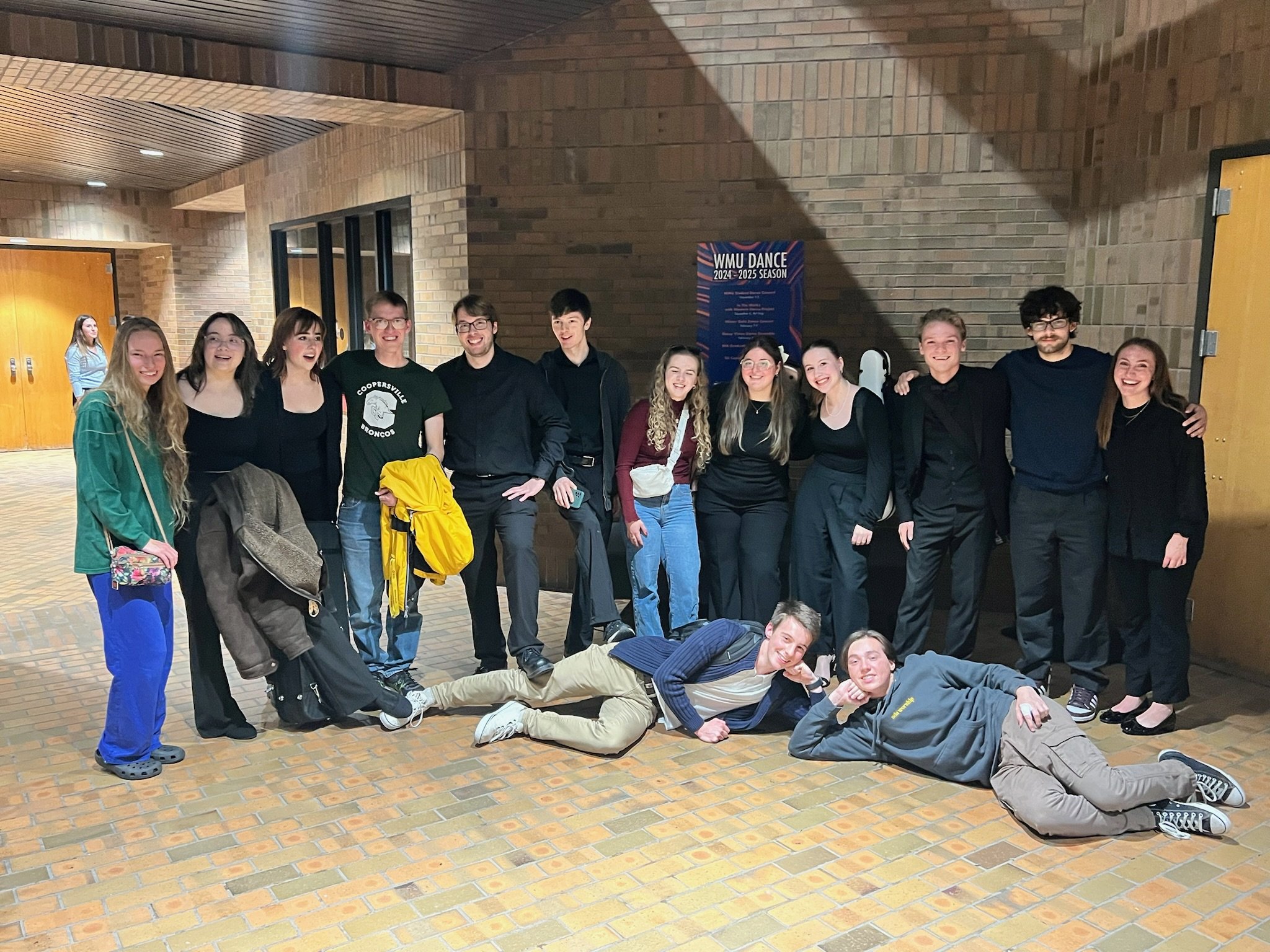 WMU sophomore year orchestra performance in the University Symphony Orchestra.