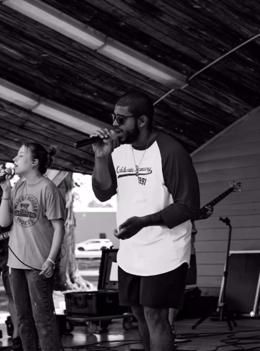 Central Wesleyan Church 2024 CR (Celebrate Recovery) In the Park worship event.