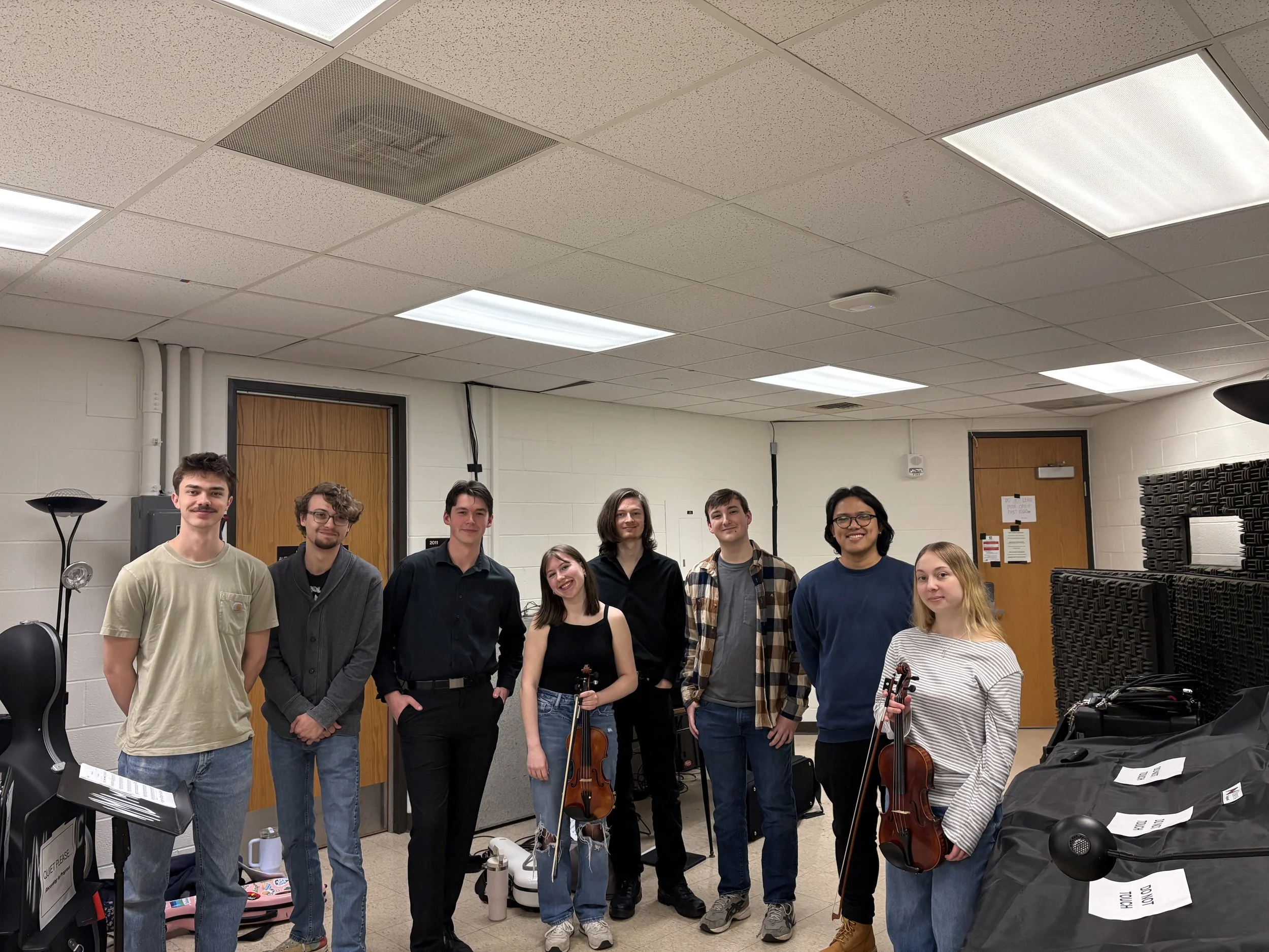 “Pictures of Us” Shortfilm studio recording session, composed by Andrew Homan, recorded in Western Sound Studios.