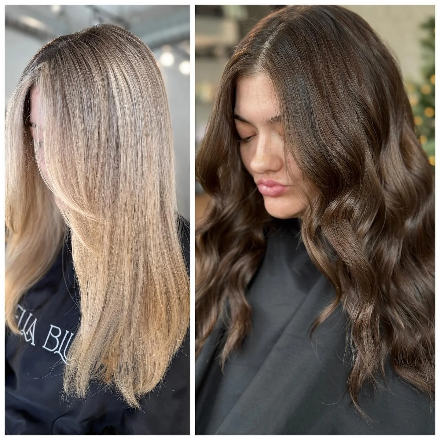 Blonde to brunette transformation today 😍 

Booking link is in my bio 💗 

Sessions with me are based on your hair goals and what will suit your features and your lifestyle best 

#hudsonwisconsin #hairstylist #blondingspecialist #colorspecialist #w
