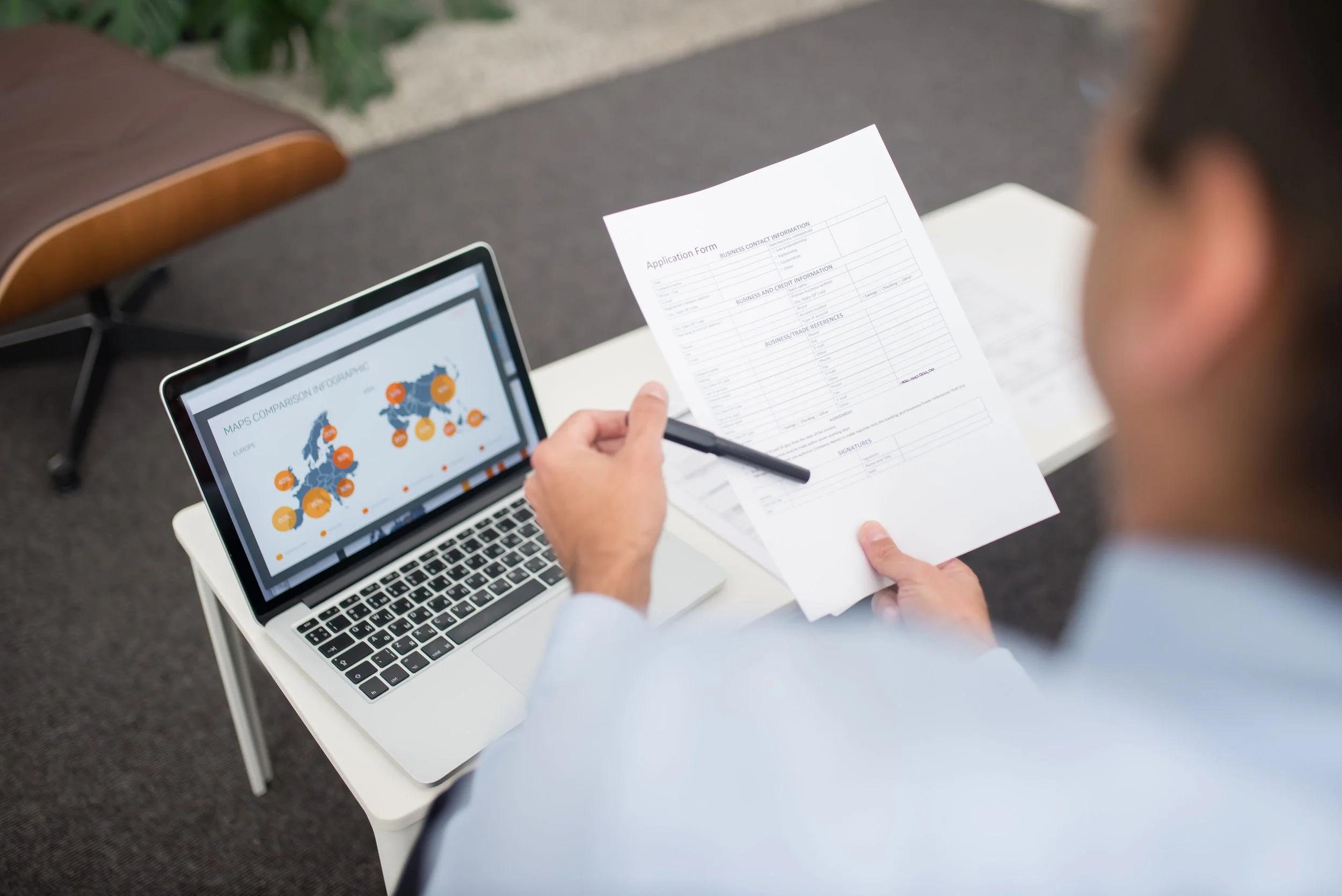 Small business owner preparing EcoVadis documentation for a sustainability assessment and why it feels harder for SMEs