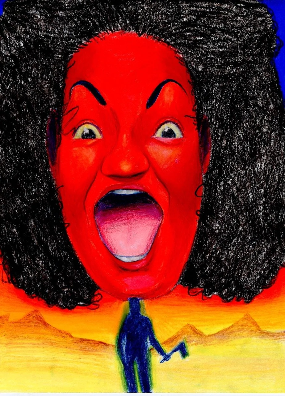 burning all the time, 2023

Colored pencil on paper
8.5" x 11" in