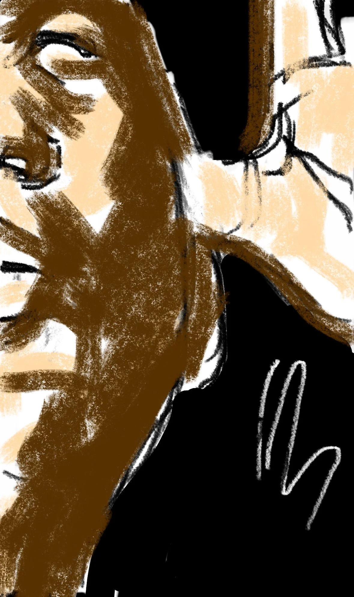 Untitled (girl), 2025
Digital drawing