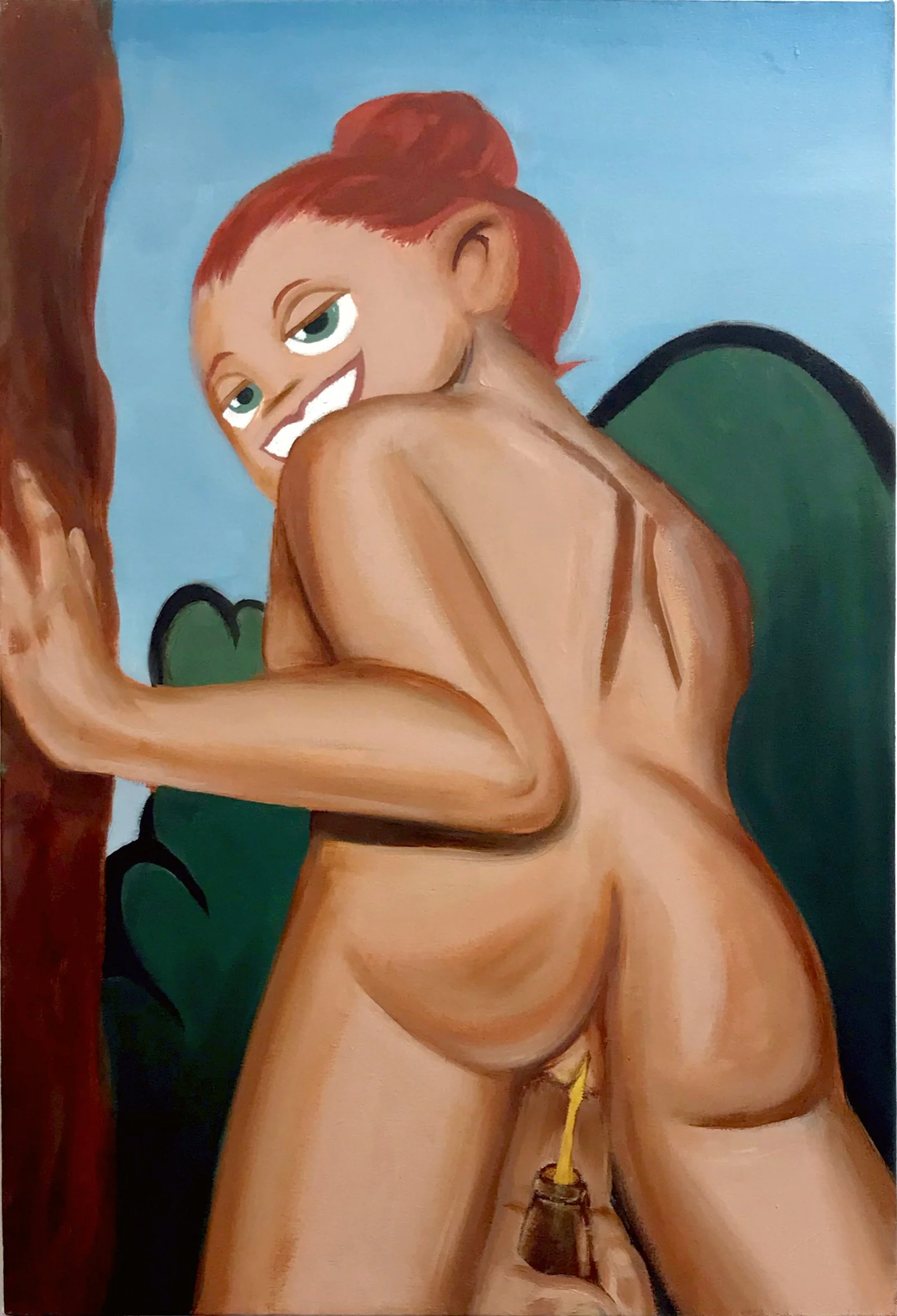 Day Drinking, 2021

Oil on canvas
20" x 30" in