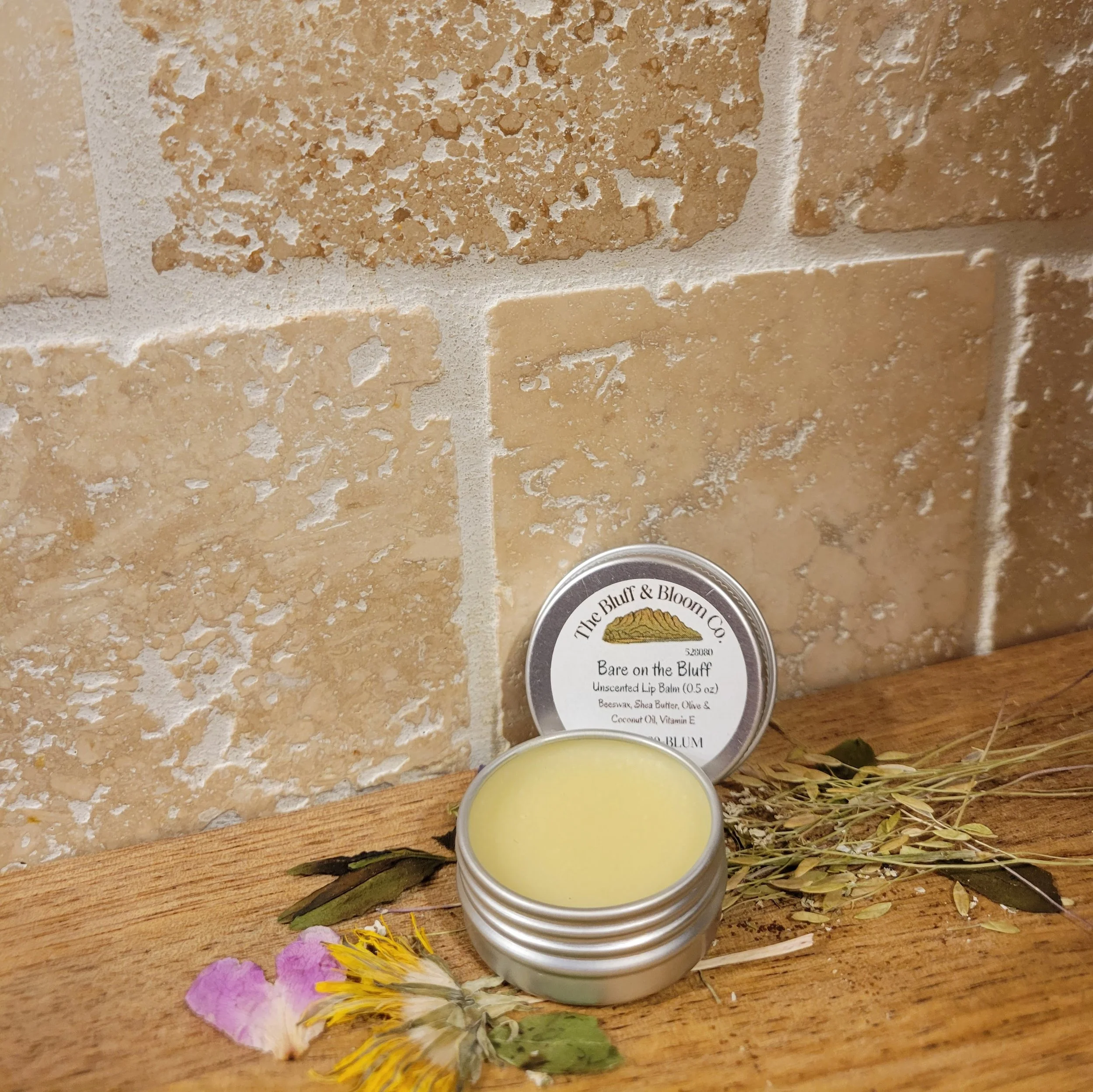 Bare on the Bluff Lip Balm (Unscented)