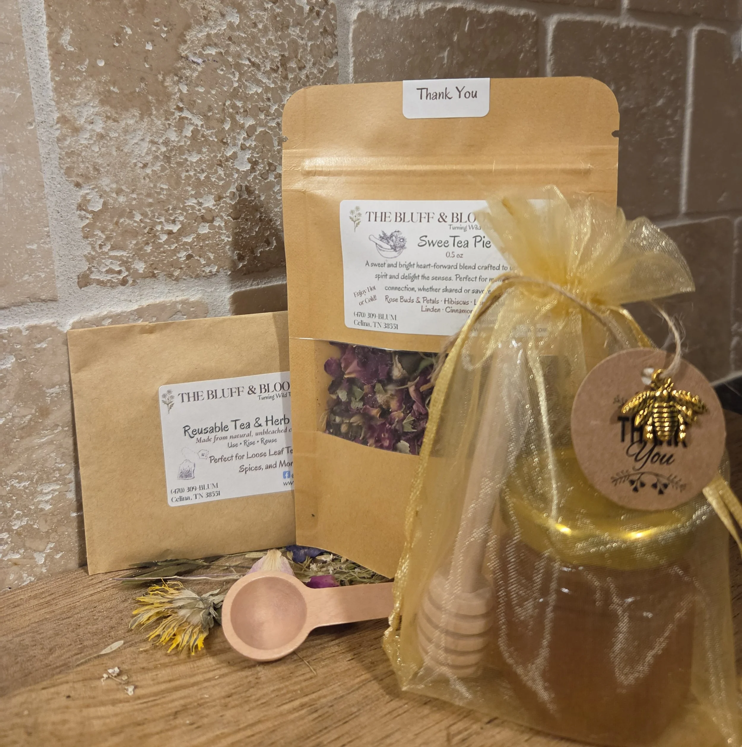 Heart & Honey Gift Set (SweeTea Pie Herbal Tea)