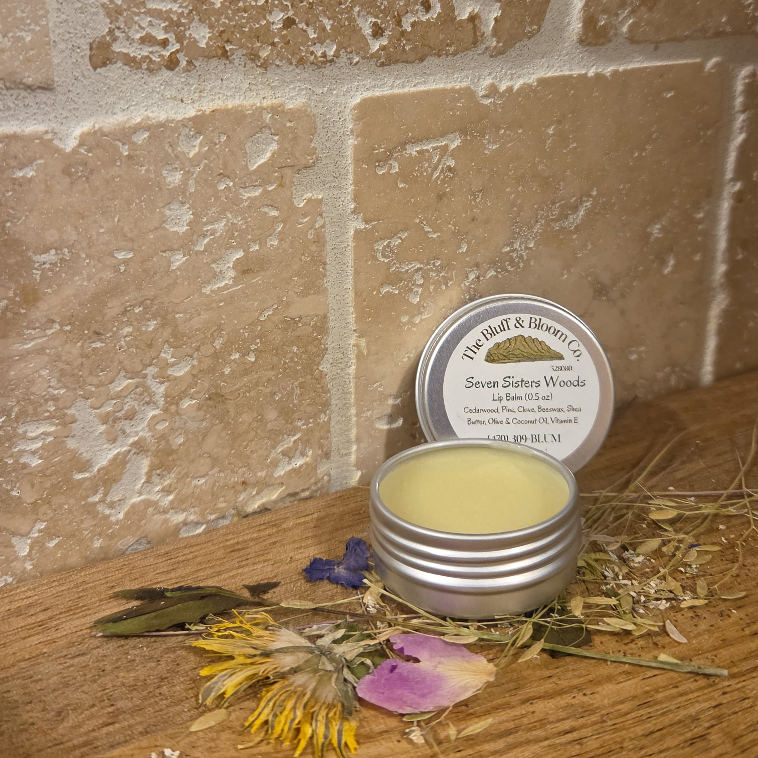 Seven Sisters Woods Lip Balm (Cedar + Clove + Pine)
