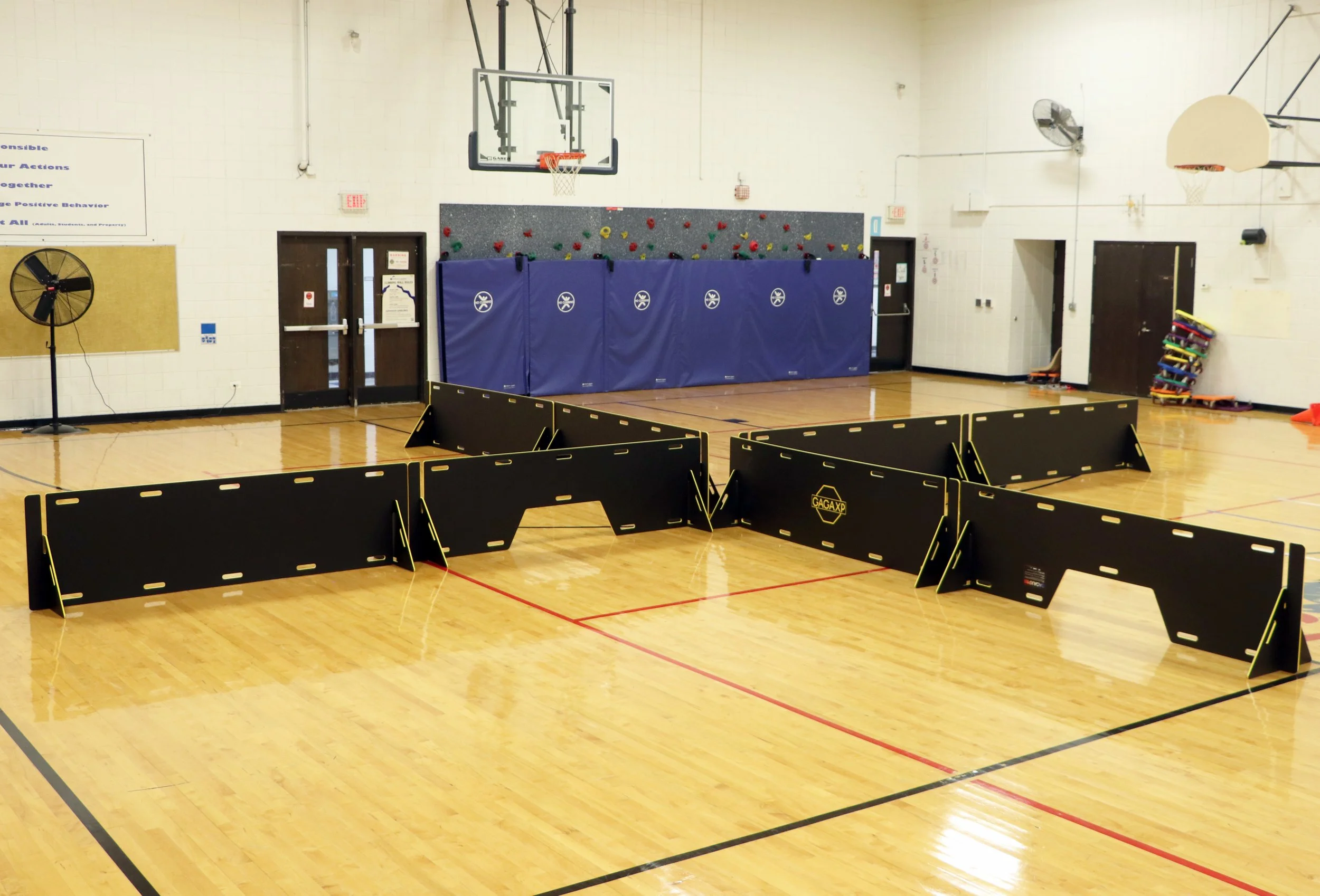 Portable Gaga Ball Pit Configuration