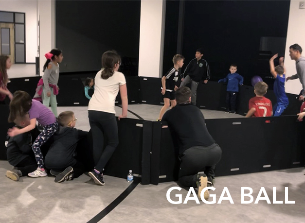 GagaXP panels used in a Gaga Ball configuration