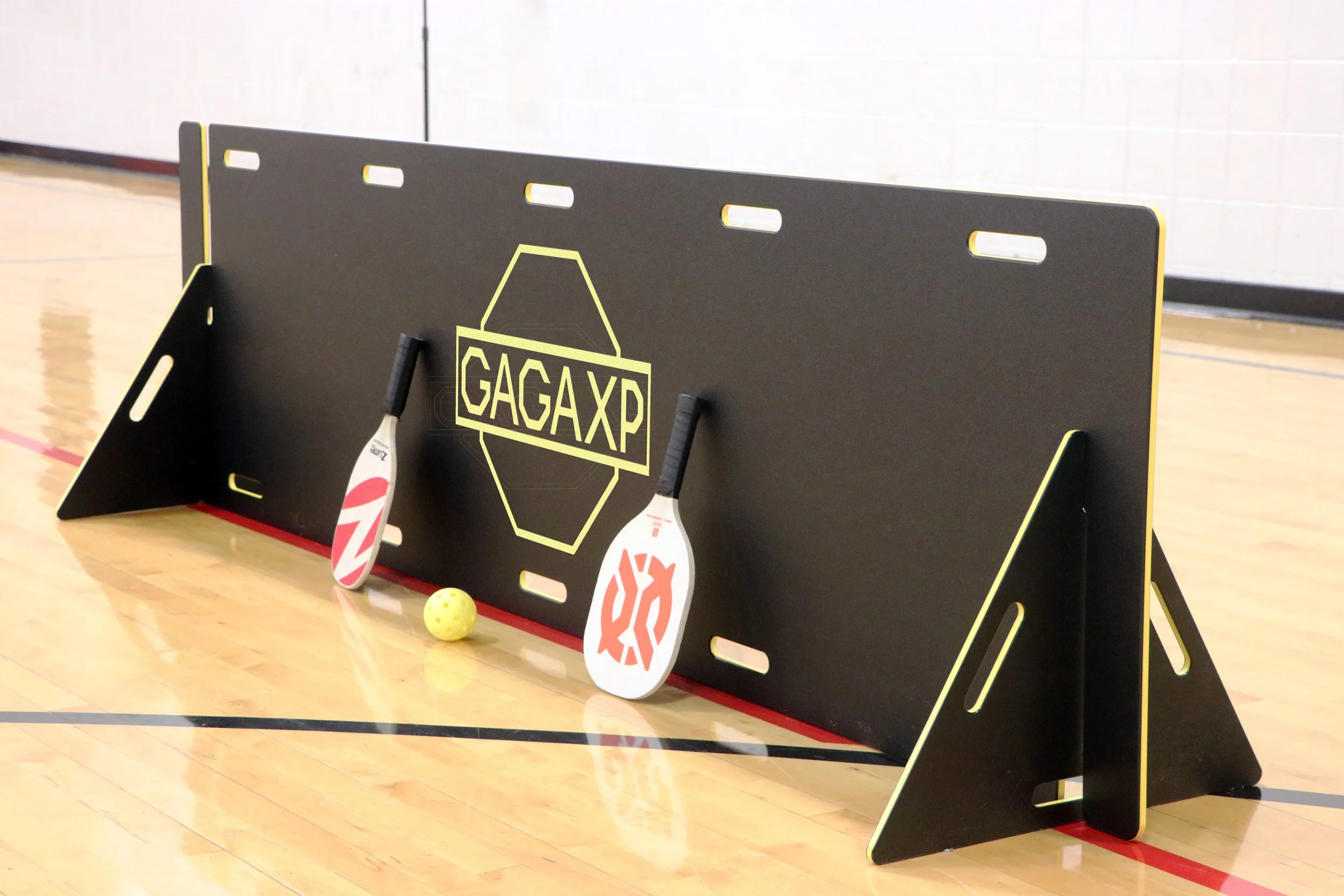 Pickleball: Set up panels as boundaries or scoring walls for modified pickleball games.