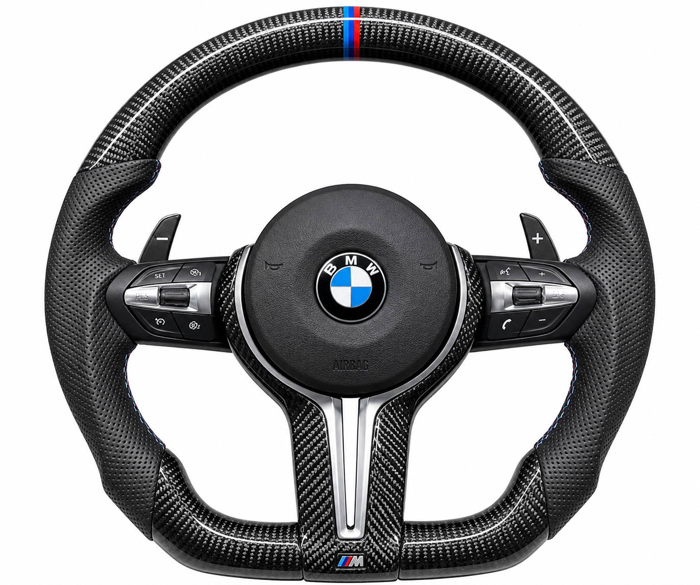 BMW M-Sport Carbon Fibre Steering Wheel (Style 8)
