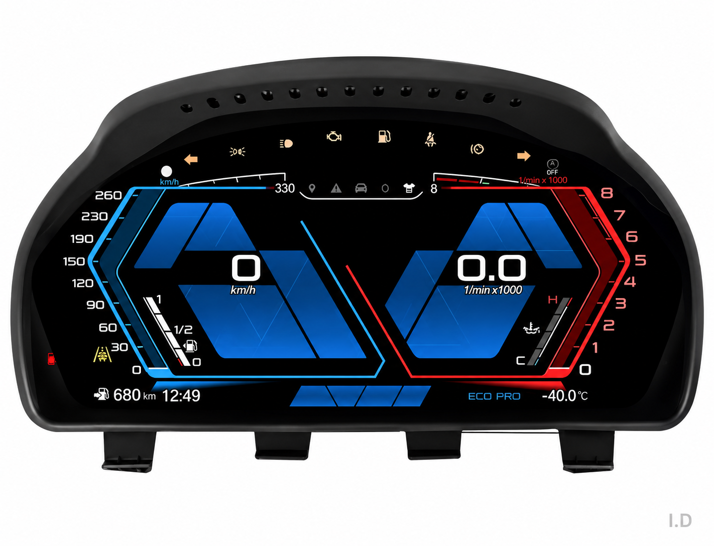 BMW 5 Series F10 (2010-2017) Digital Dashboard