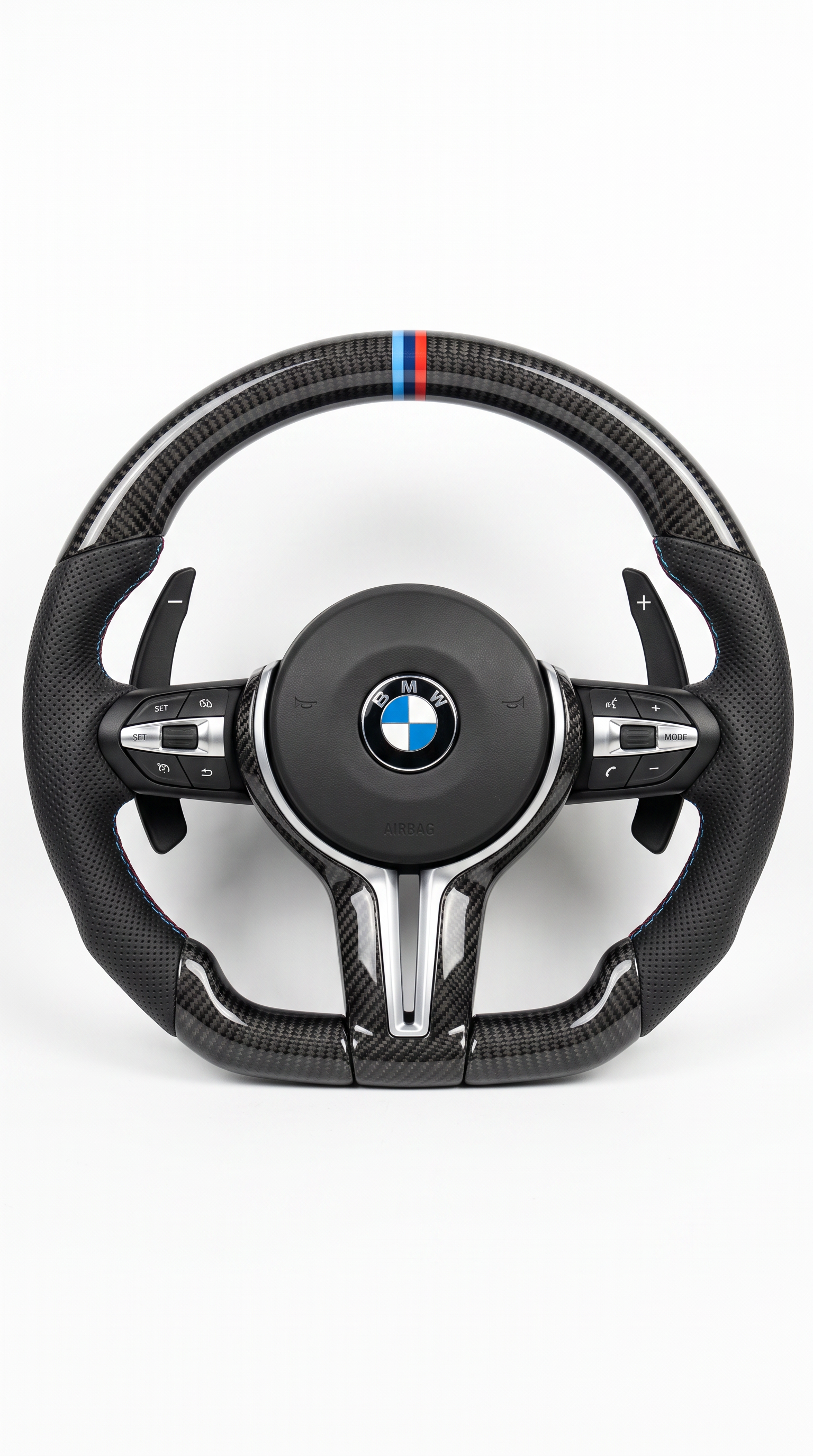 BMW M-SPORT CARBON FLAT-BOTTOM WHEEL (F)