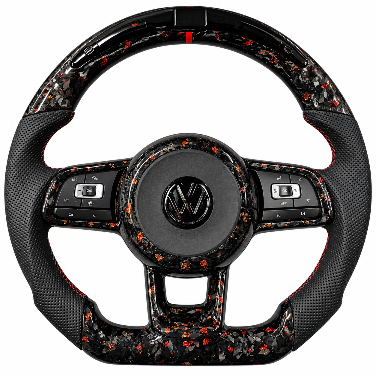 Volkswagen Forged Carbon LED Steering Wheel