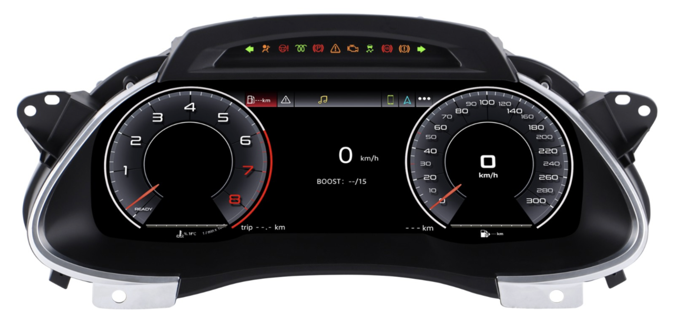 Audi A4 (2009-2012) Digital Dashboard