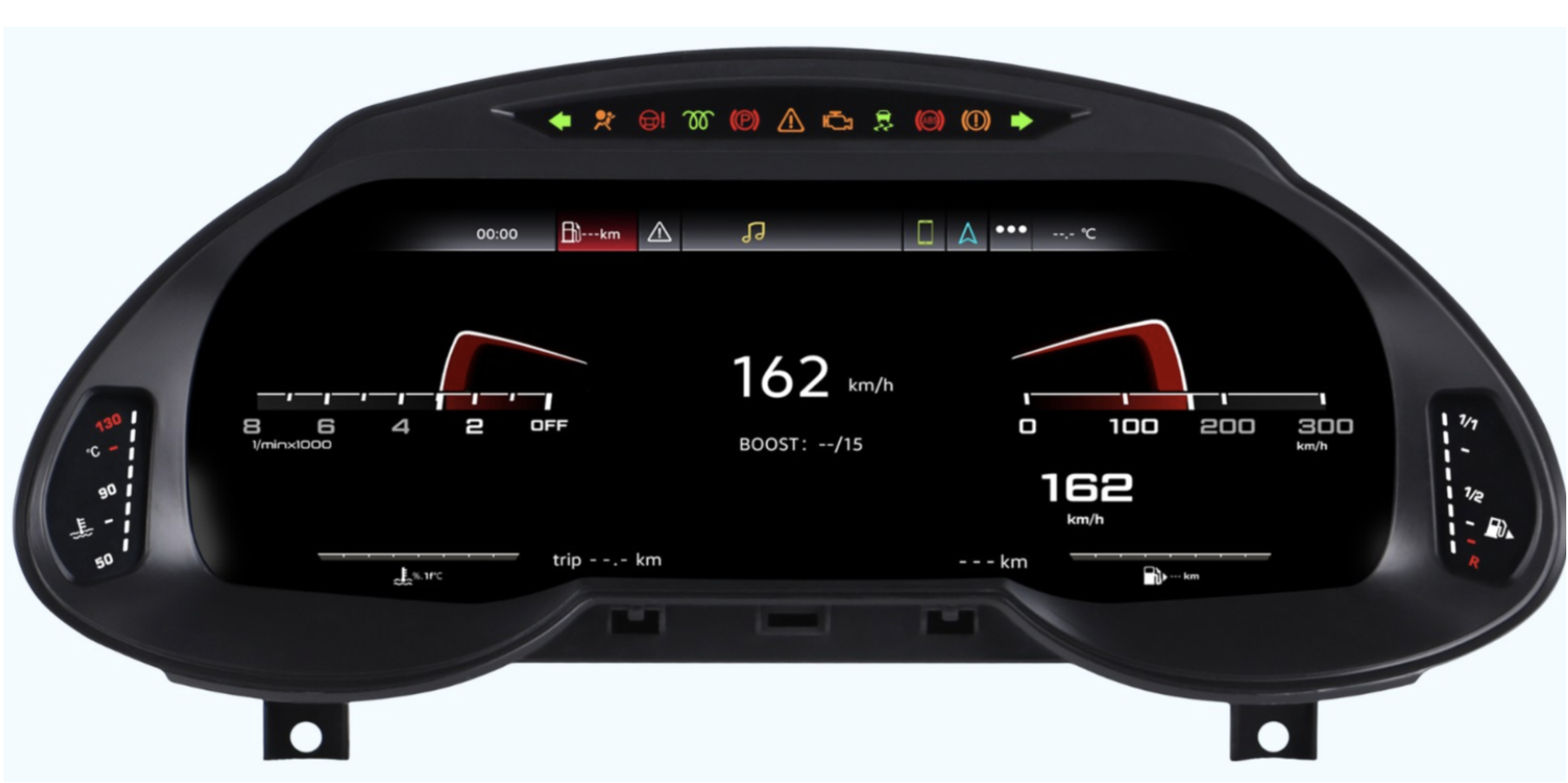 Audi A1 Digital Dashboard