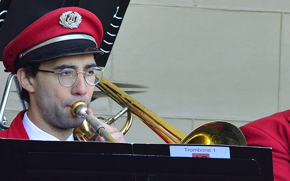 Daven J. Tjaarda-Hernandez, Principal Trombone, Golden Gate Park Band