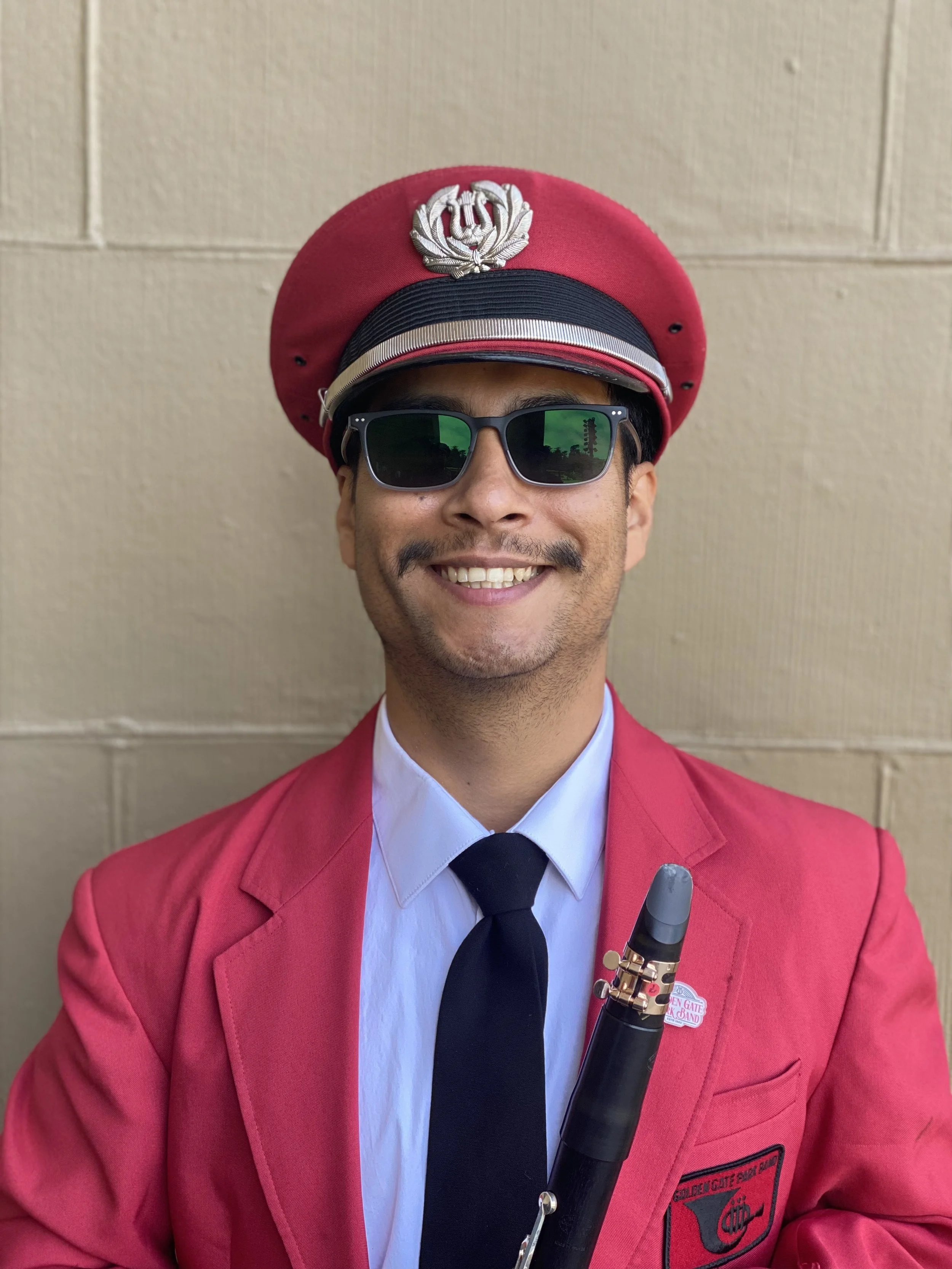 Luis Cruz, Principal Clarinet, Golden Gate Park Band