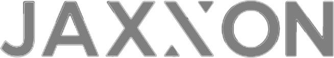Black text logo displaying the word 'JAXXON' on a white background.