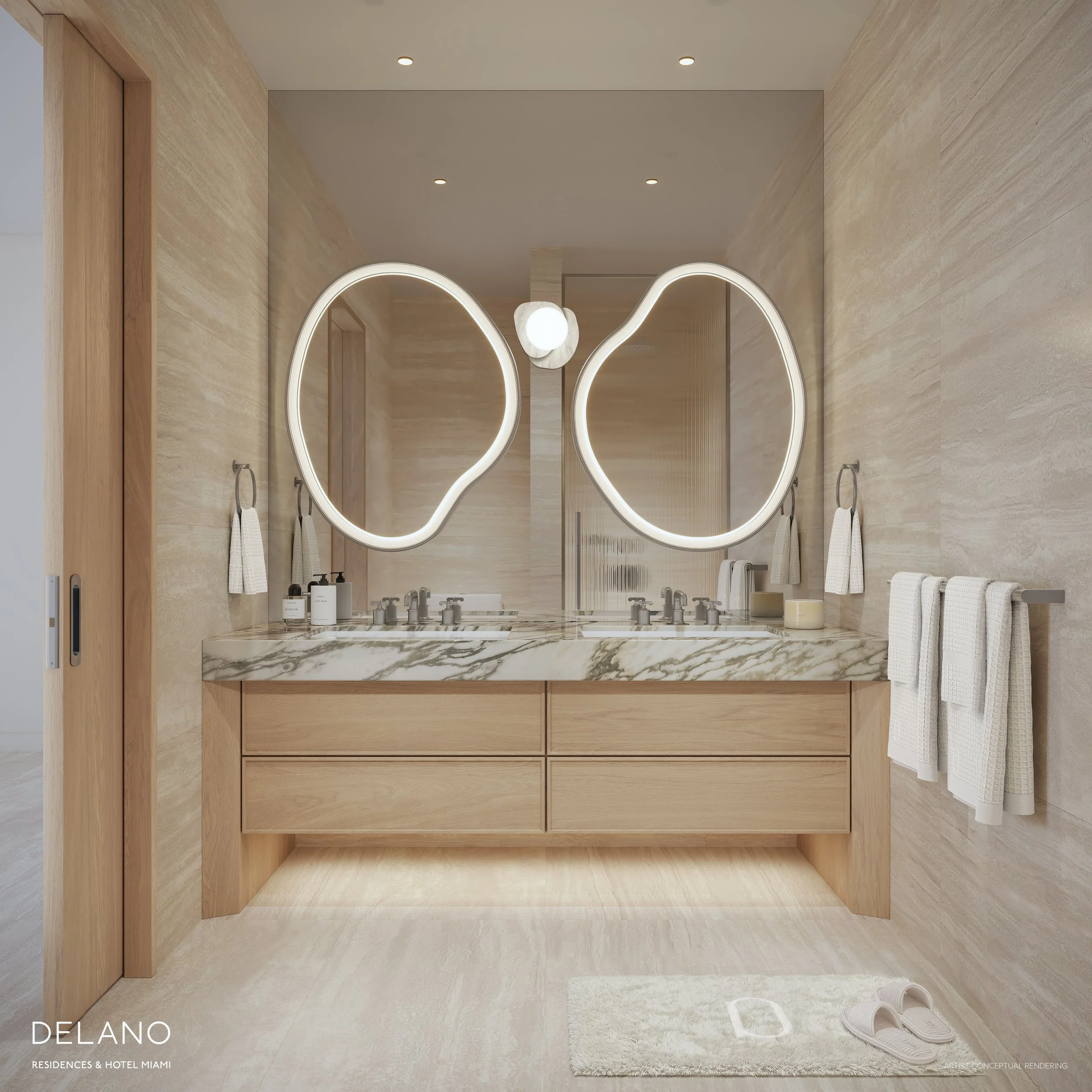 Delano Residences & Hotel Miami - Residence Primary Bath.jpg