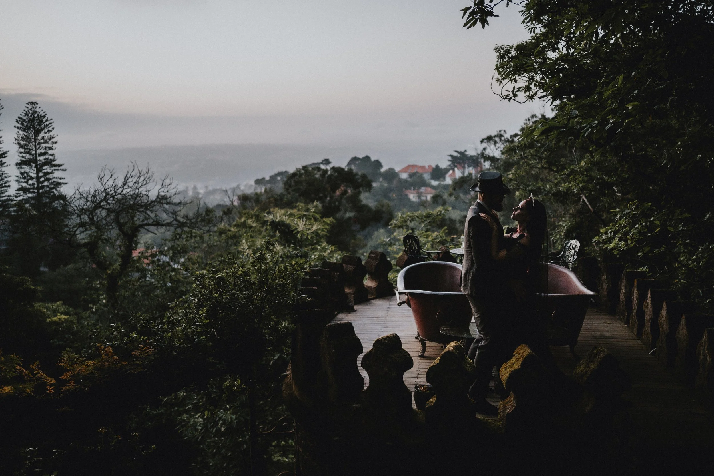 A Gothic Elopement in the Towers of Sintra - Joana &amp; Tiago