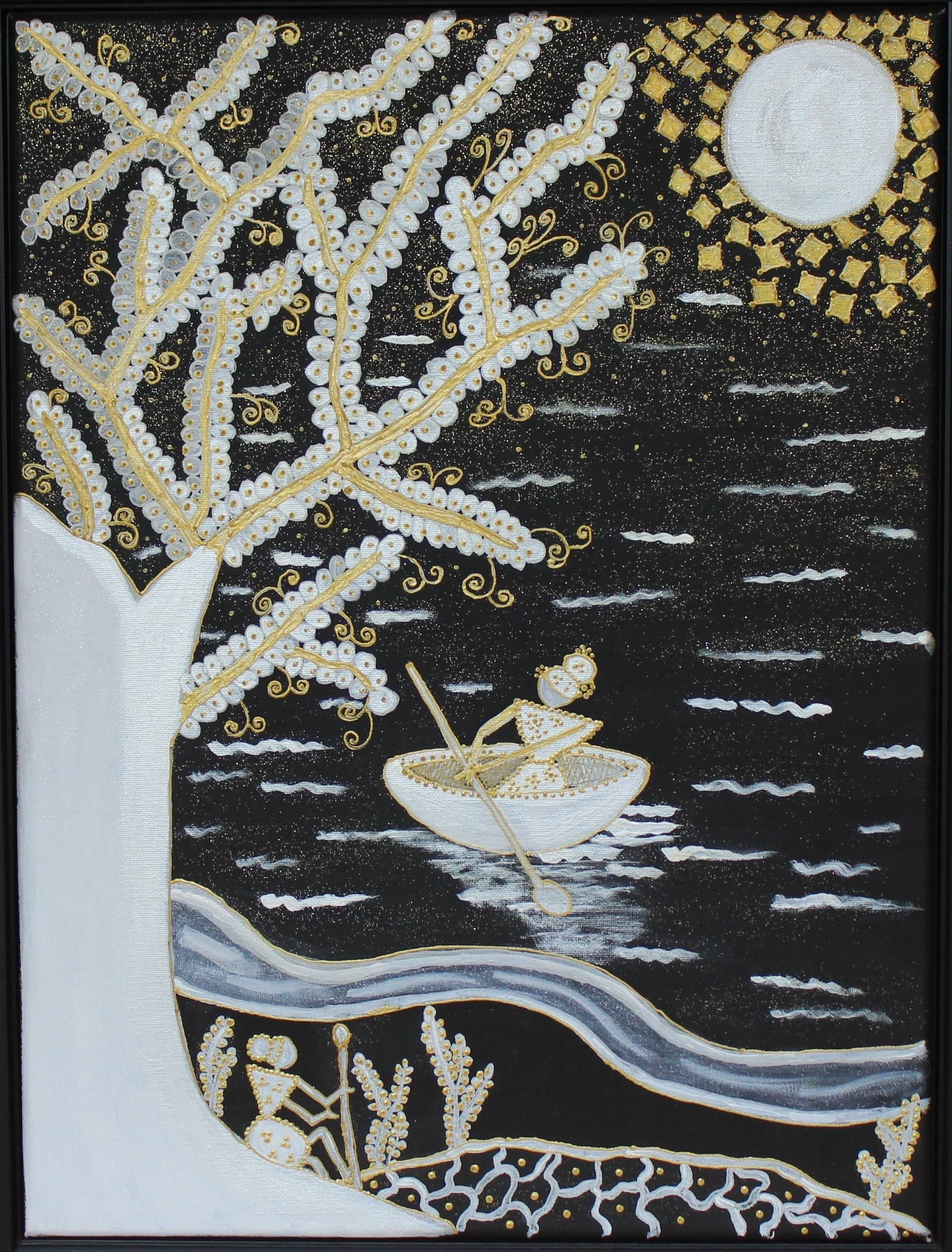The Fisher Woman_Warli Art Form.JPG