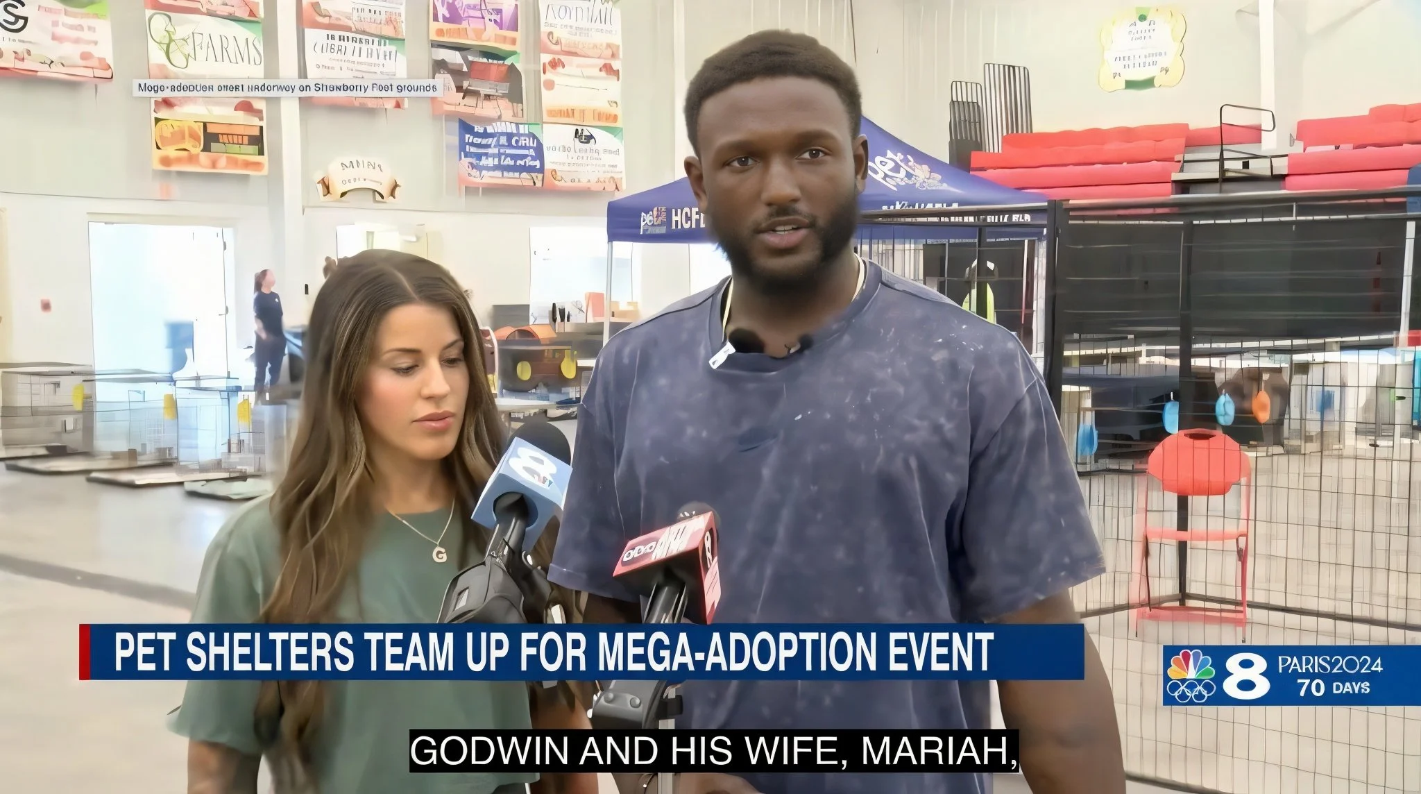 Mega-adoption event gets underway on Strawberry Fest grounds