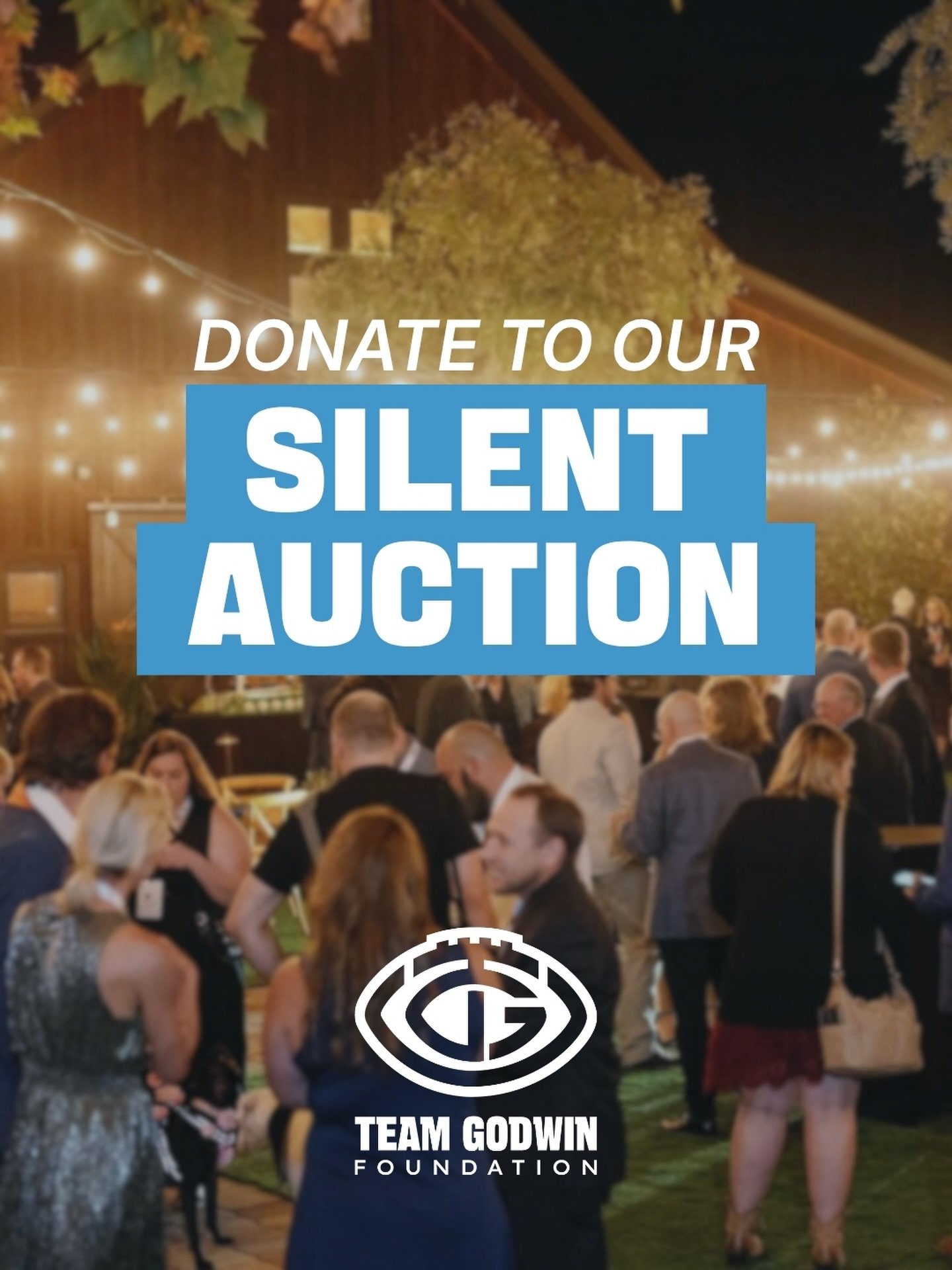 We&rsquo;re asking for silent auction donations from local businesses and our community for this year&rsquo;s Team Godwin Foundation Gala.

On Monday, Nov. 2, we&rsquo;ll gather at Mission Lago to raise funds that support our annual programming. By d