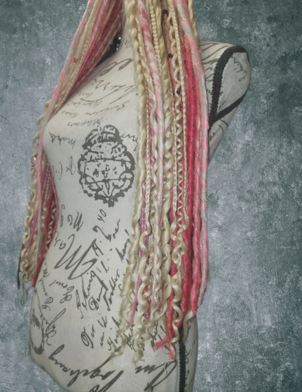 UV Reactive 'Barbie Girl' DreadFalls