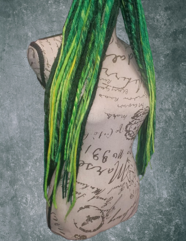*UV Reactive* AcidBurn Dread Pigtails