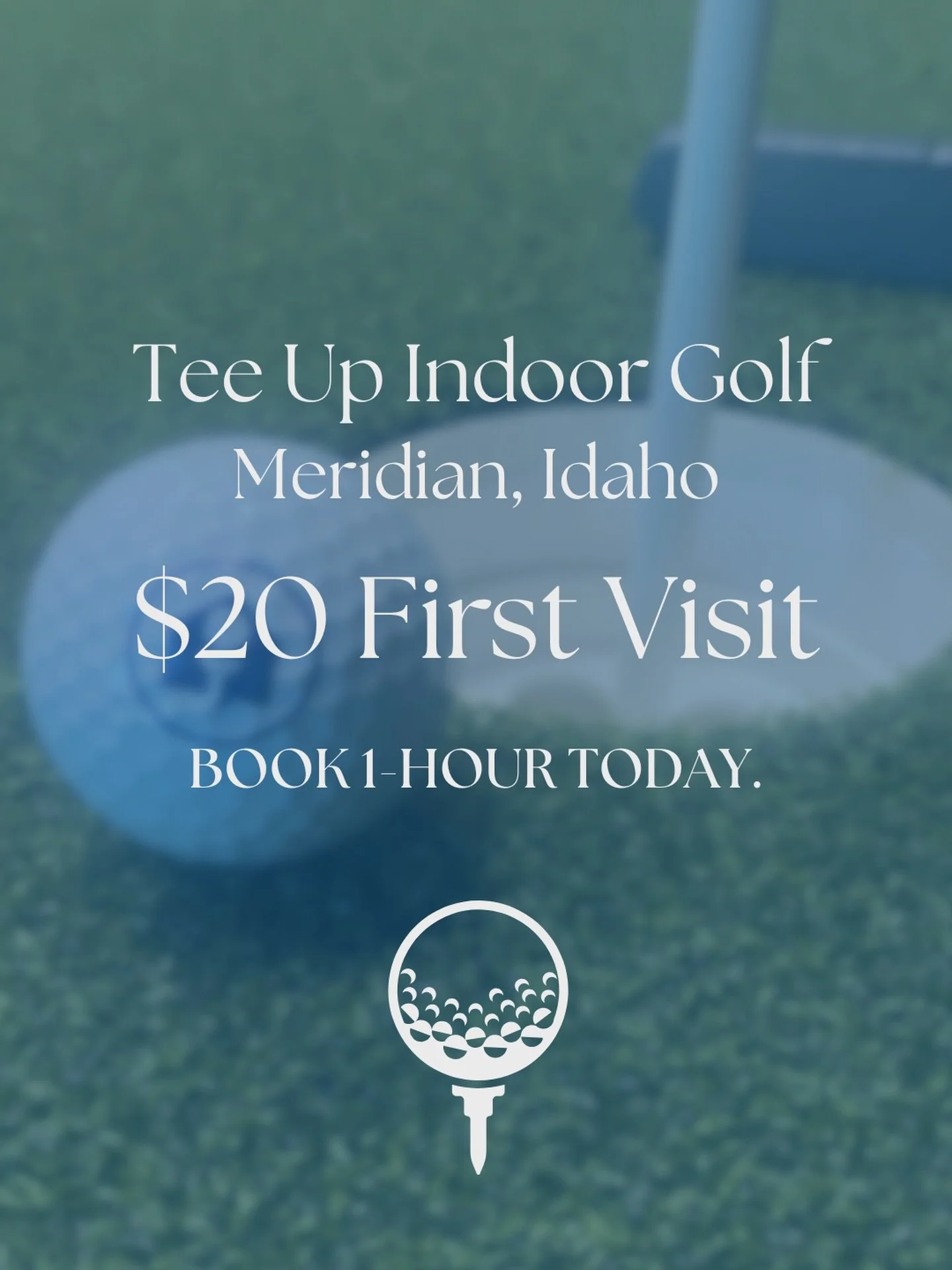 Book your first tee time today! No experience necessary. Play a round, check out our technology, and see what Tee Up is all about.