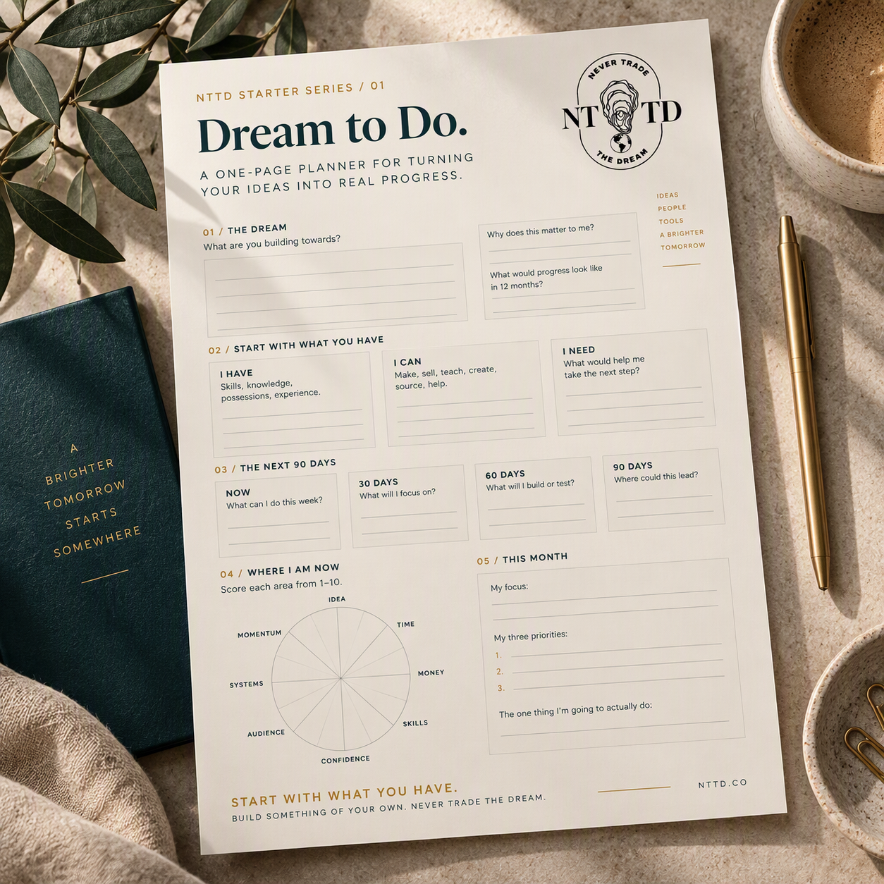 Dream to Do Planner