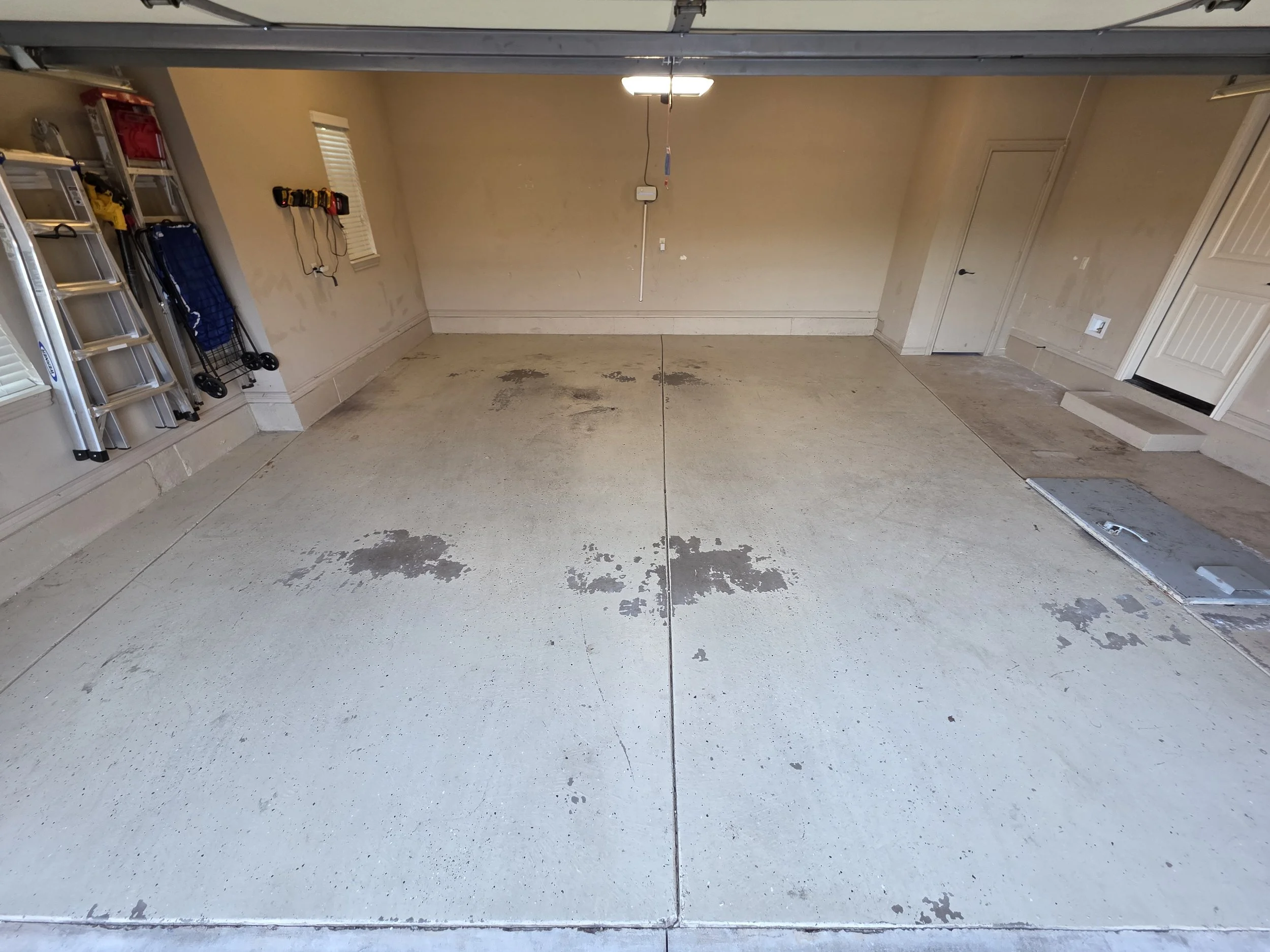 Before photos of Garage