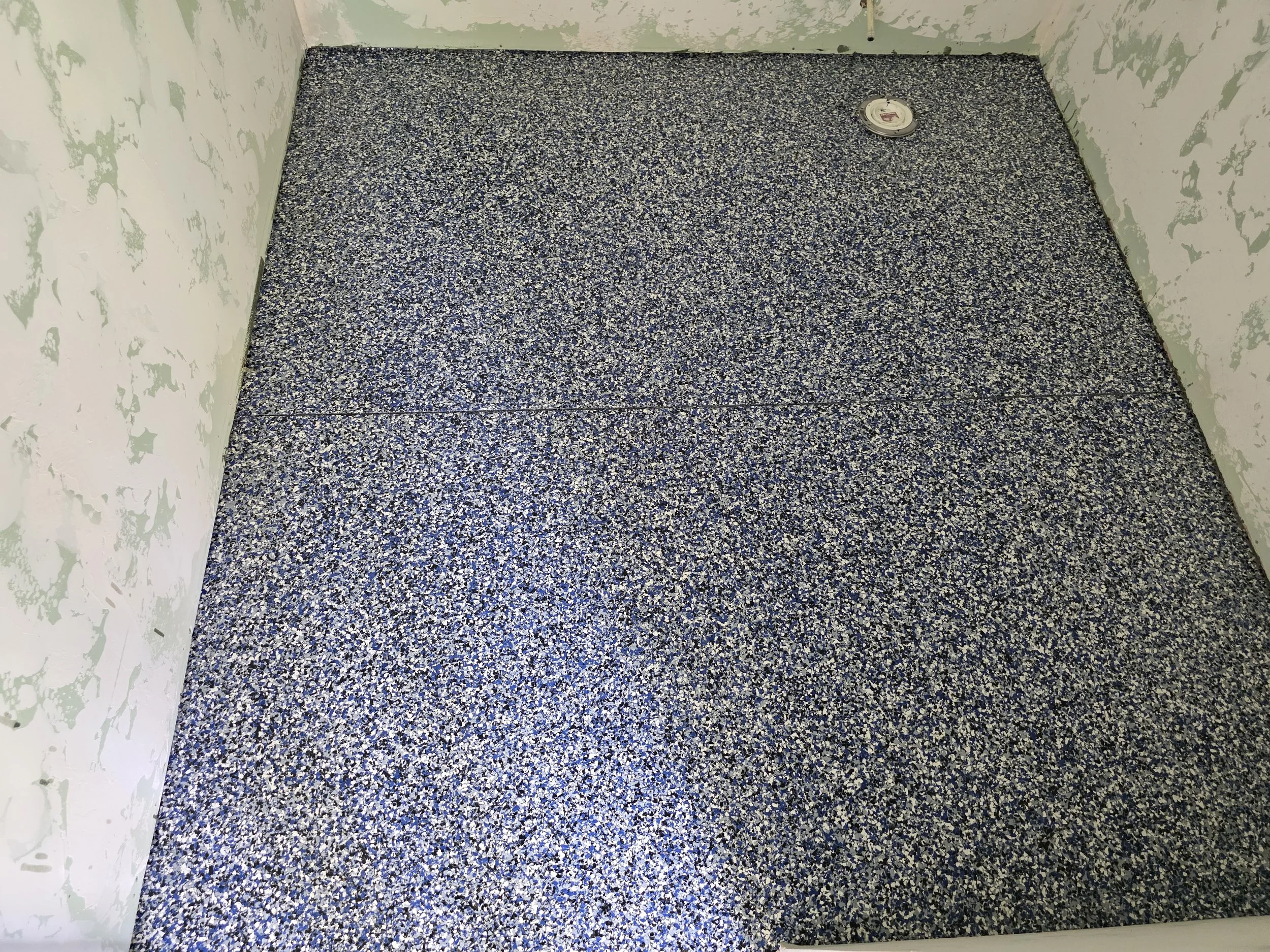 3 - Bathrooms are a perfect area to apply resinous systems due to their resistance to staining, erosion, and easy cleanability. 