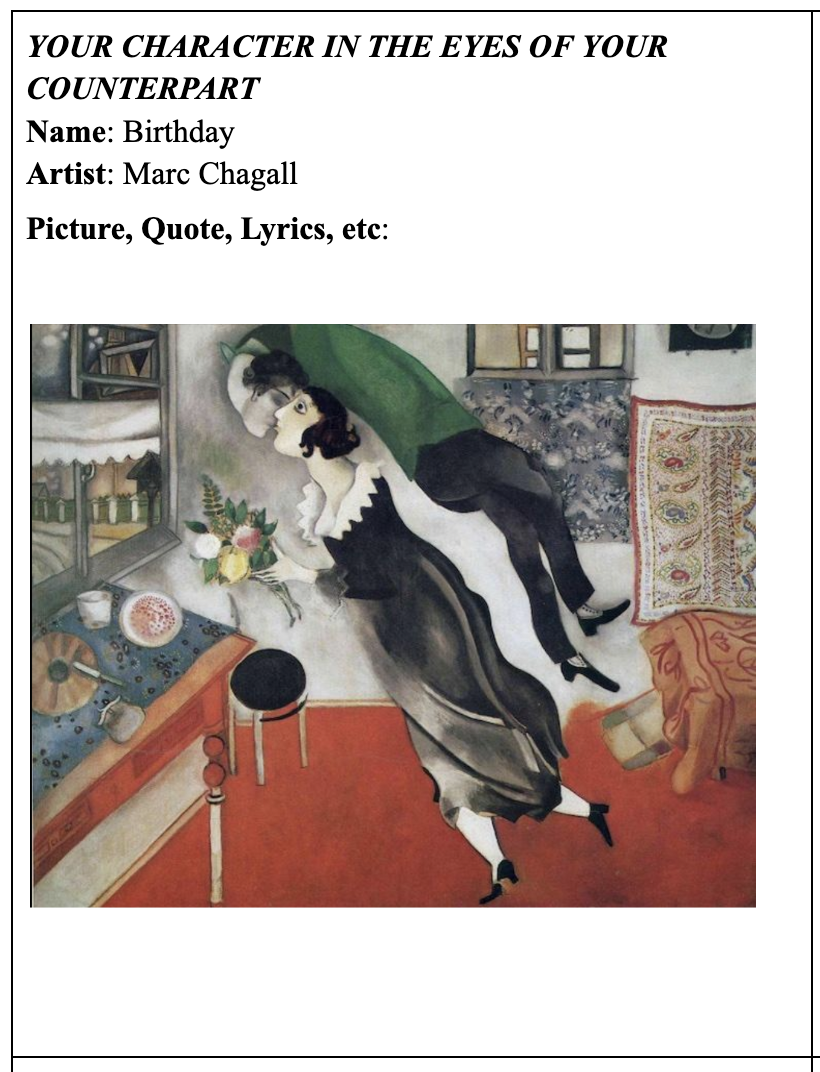 Character Exploration Through Artwork