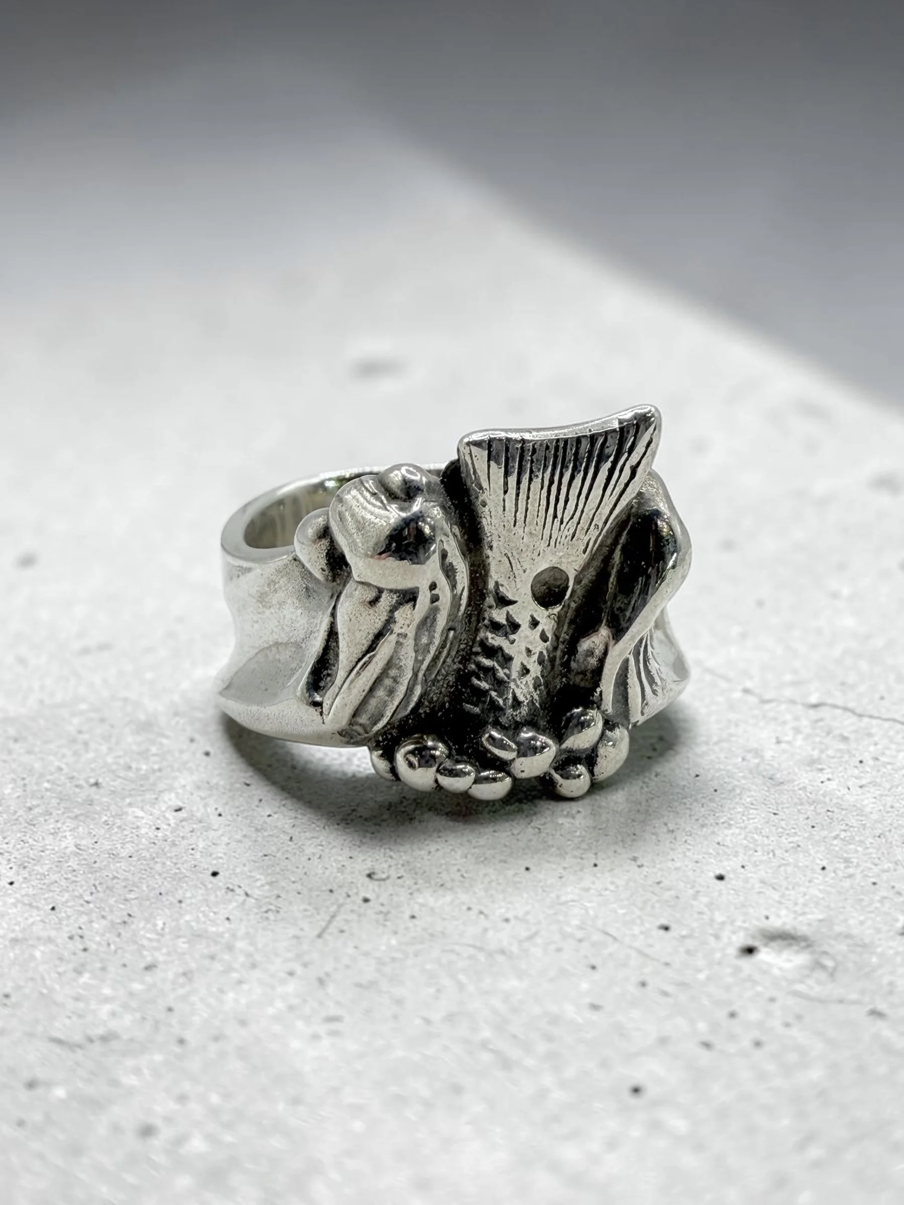 Sterling Silver Redfish Ring
