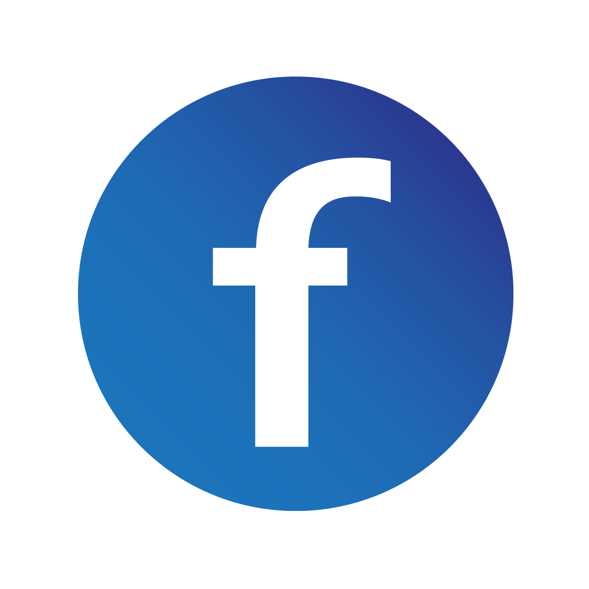 Facebook logo link button