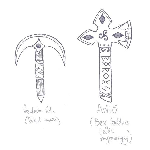 The Forge is currerntly cookin' somethin' up 🔥⚔️✨ #conceptartwork #weapondesign #videogamecosplay #cosplay #fantasyprop