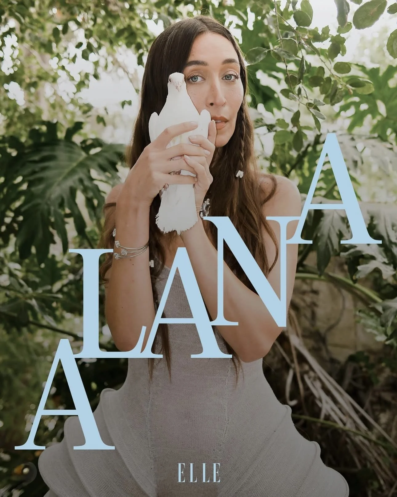 Alana Hadid for Elle Mexico