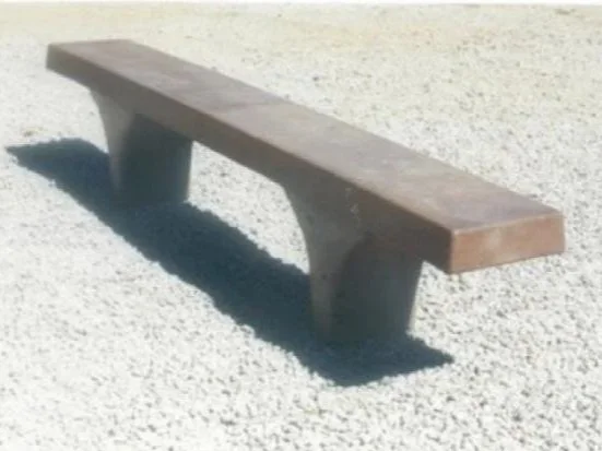 #404 - Mall Series Bench, 8' long, 14" seat