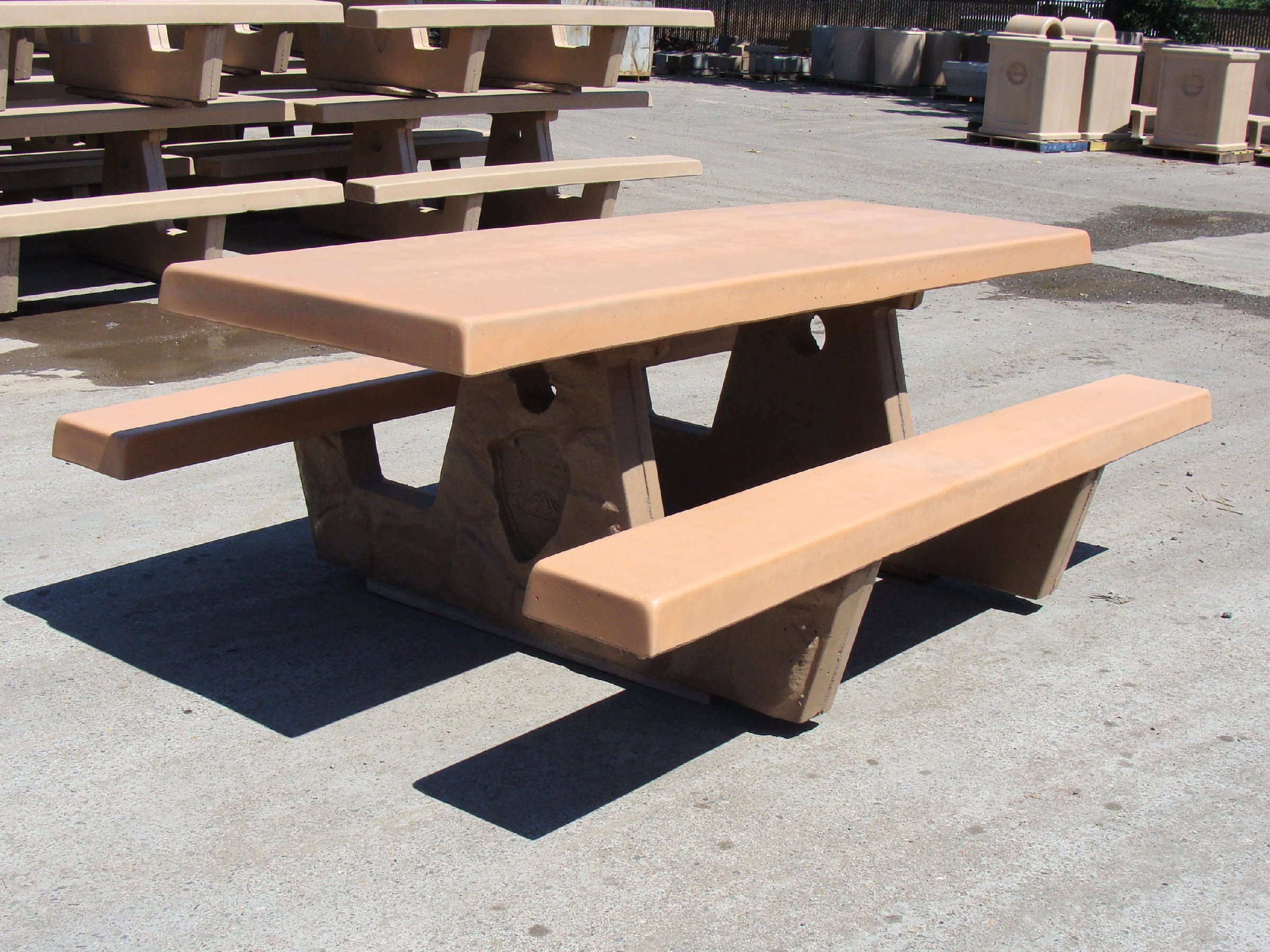 #100FSR - 92" Square Leg Tables, Rock Legs