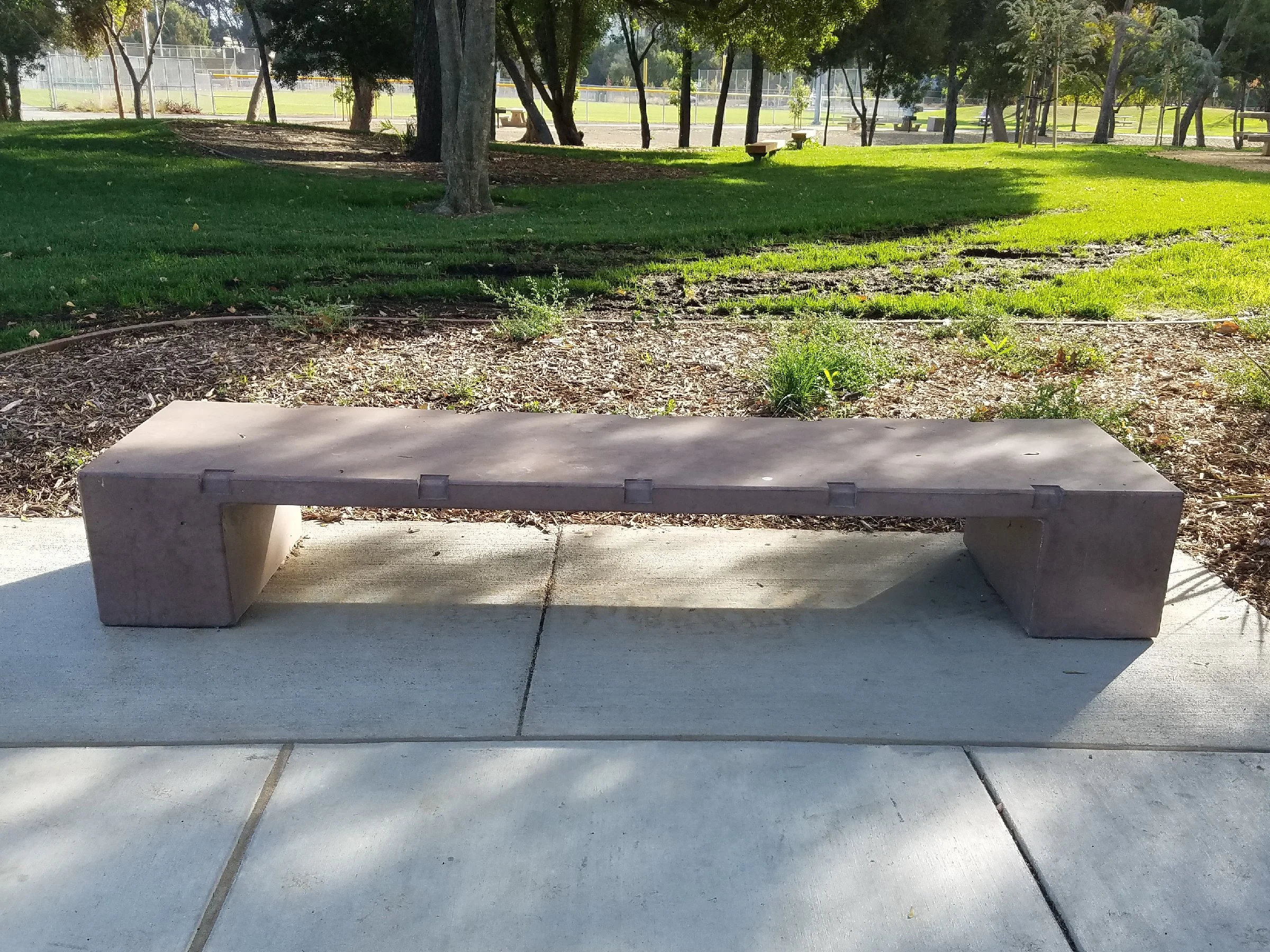 #420 - Block Leg Bench