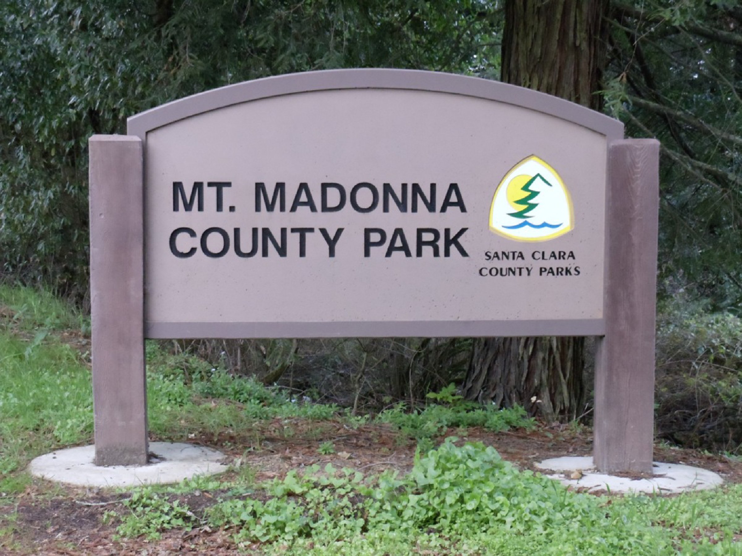 #729 - 8' Round Top Sign, Posts