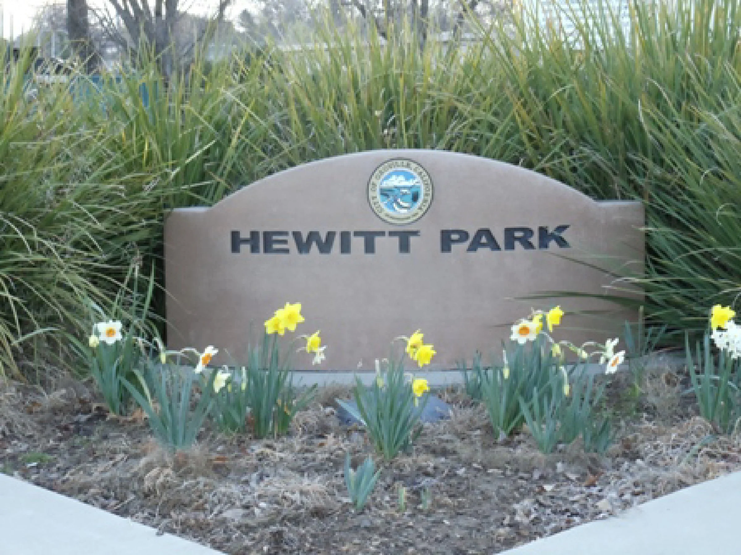 #718 - Small Curved Rectangle Sign